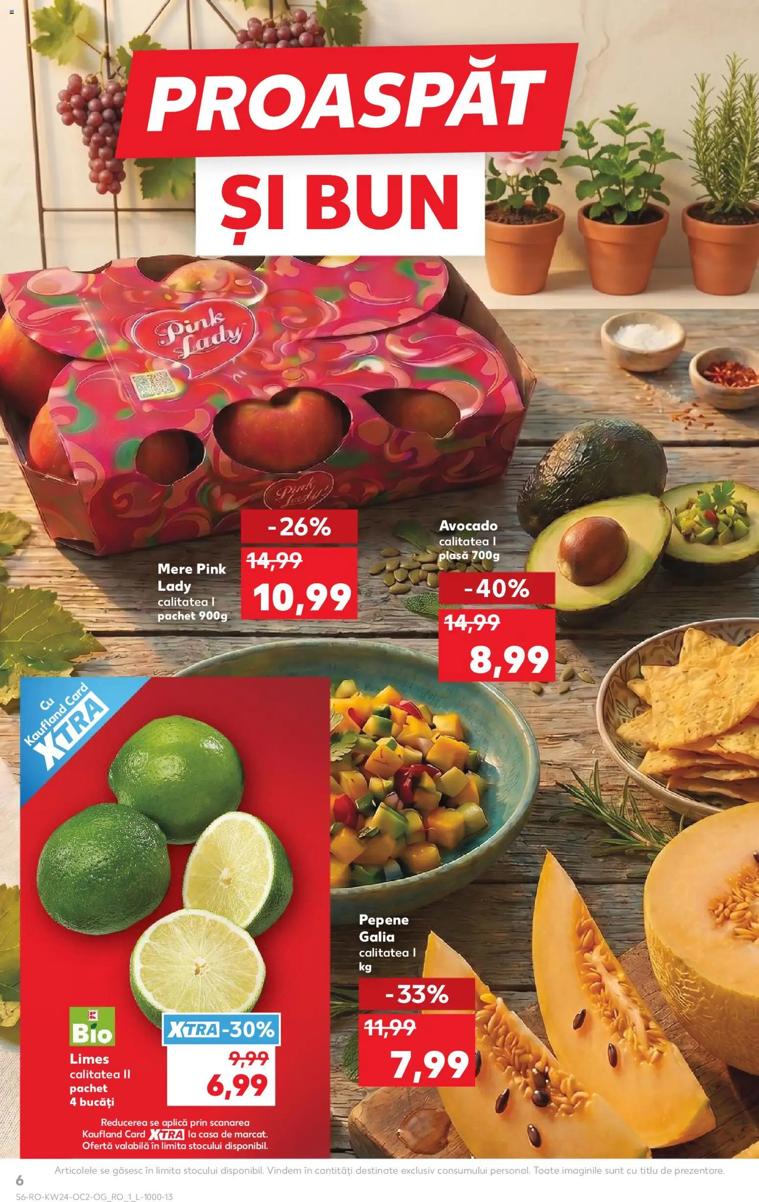 Catalog Kaufland 10 - 15 Iunie 2026 | Pagina 6 | Produse: Şerit ödül, Mere, Avocado