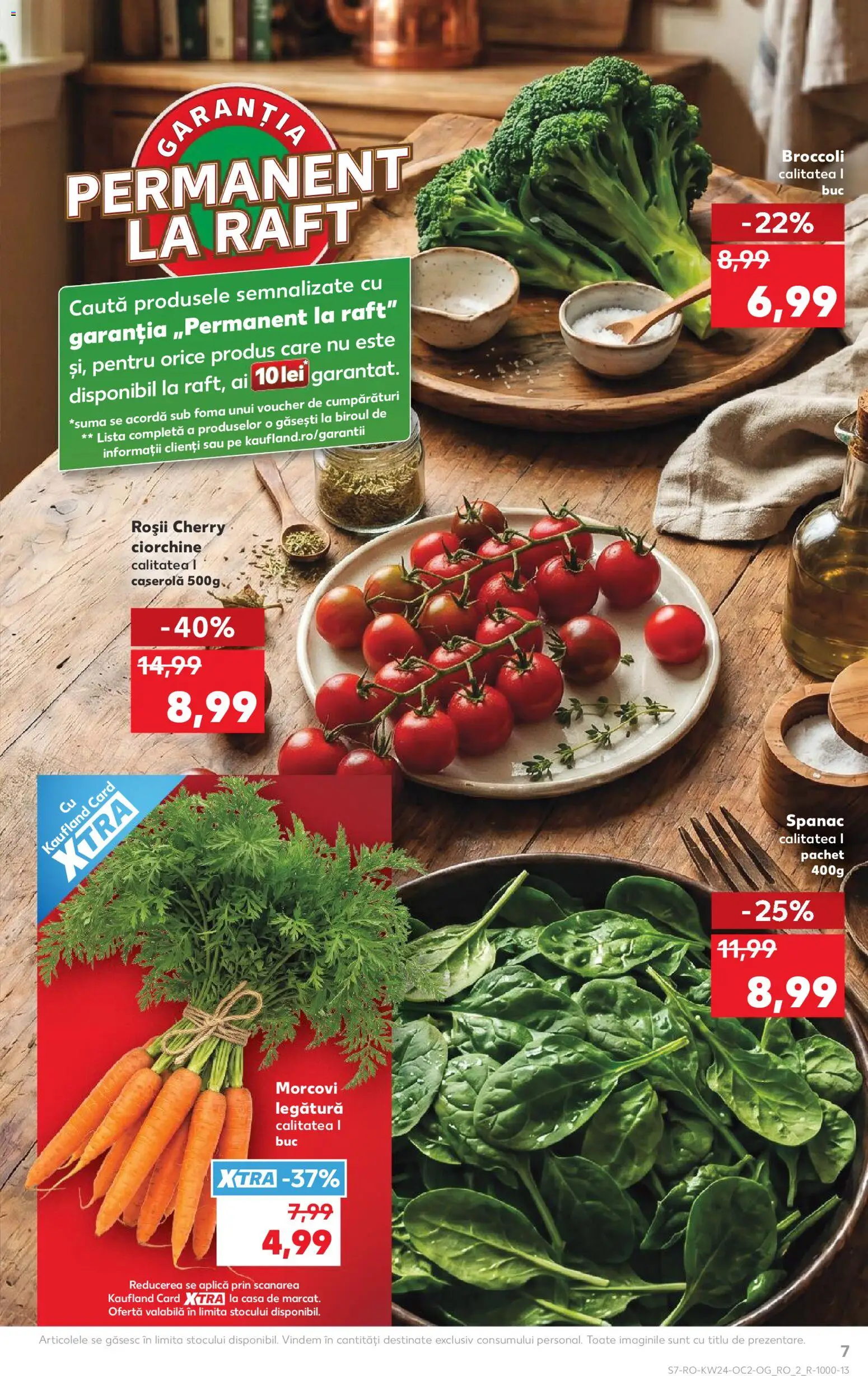 Catalog Kaufland 10 - 15 Iunie 2026 | Pagina 7 | Produse: Raft, Roșii, Morcovi