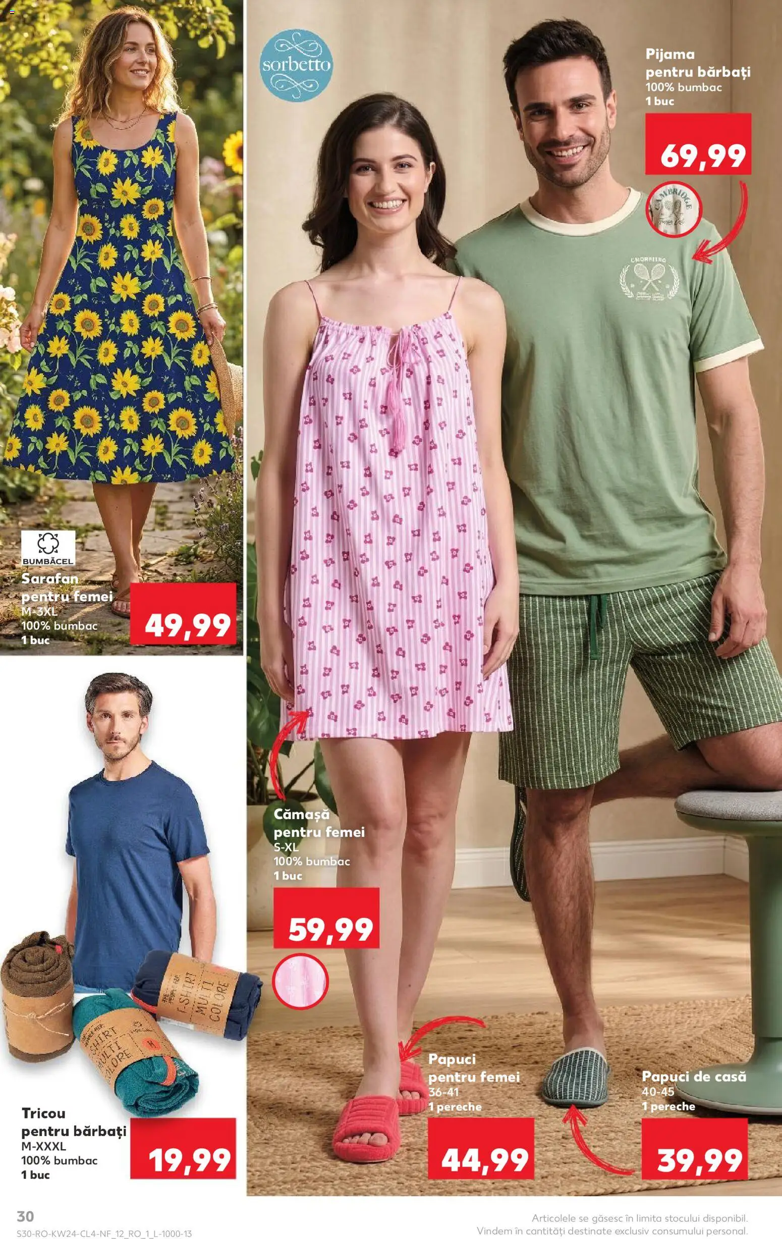 Catalog Kaufland 10 - 15 Iunie 2026 | Pagina 30 | Produse: Kestane, Tricou, Papuci