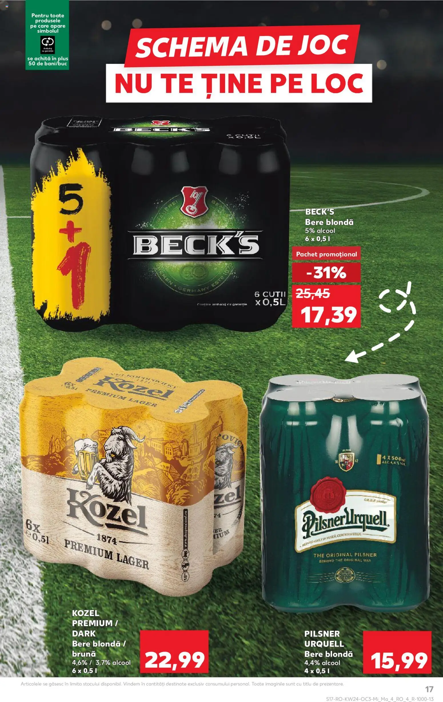 Catalog Kaufland 10 - 15 Iunie 2026 | Pagina 17 | Produse: Joc, Bere