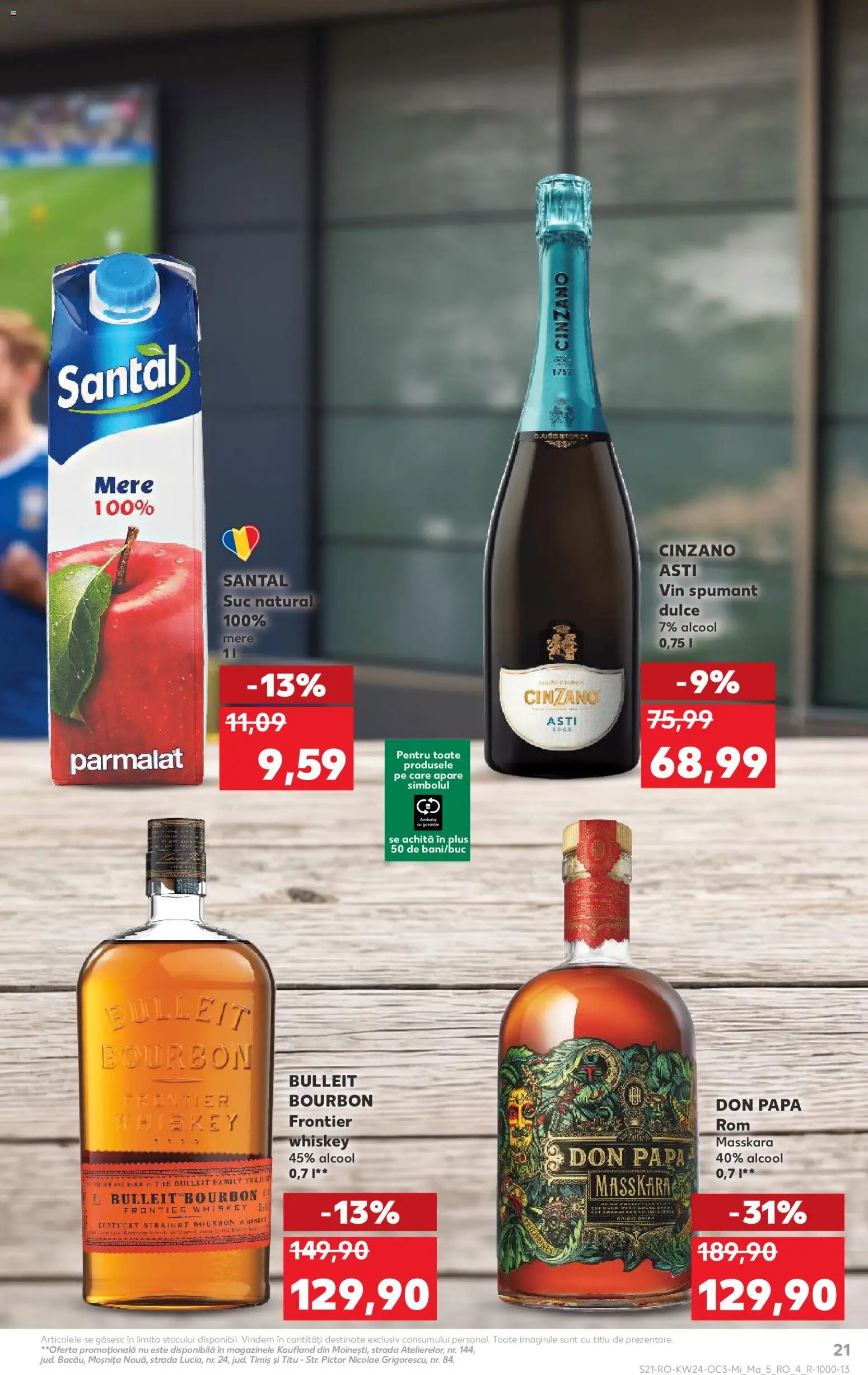 Catalog Kaufland 10 - 15 Iunie 2026 | Pagina 21 | Produse: Vin, Mere, Bourbon, Whiskey