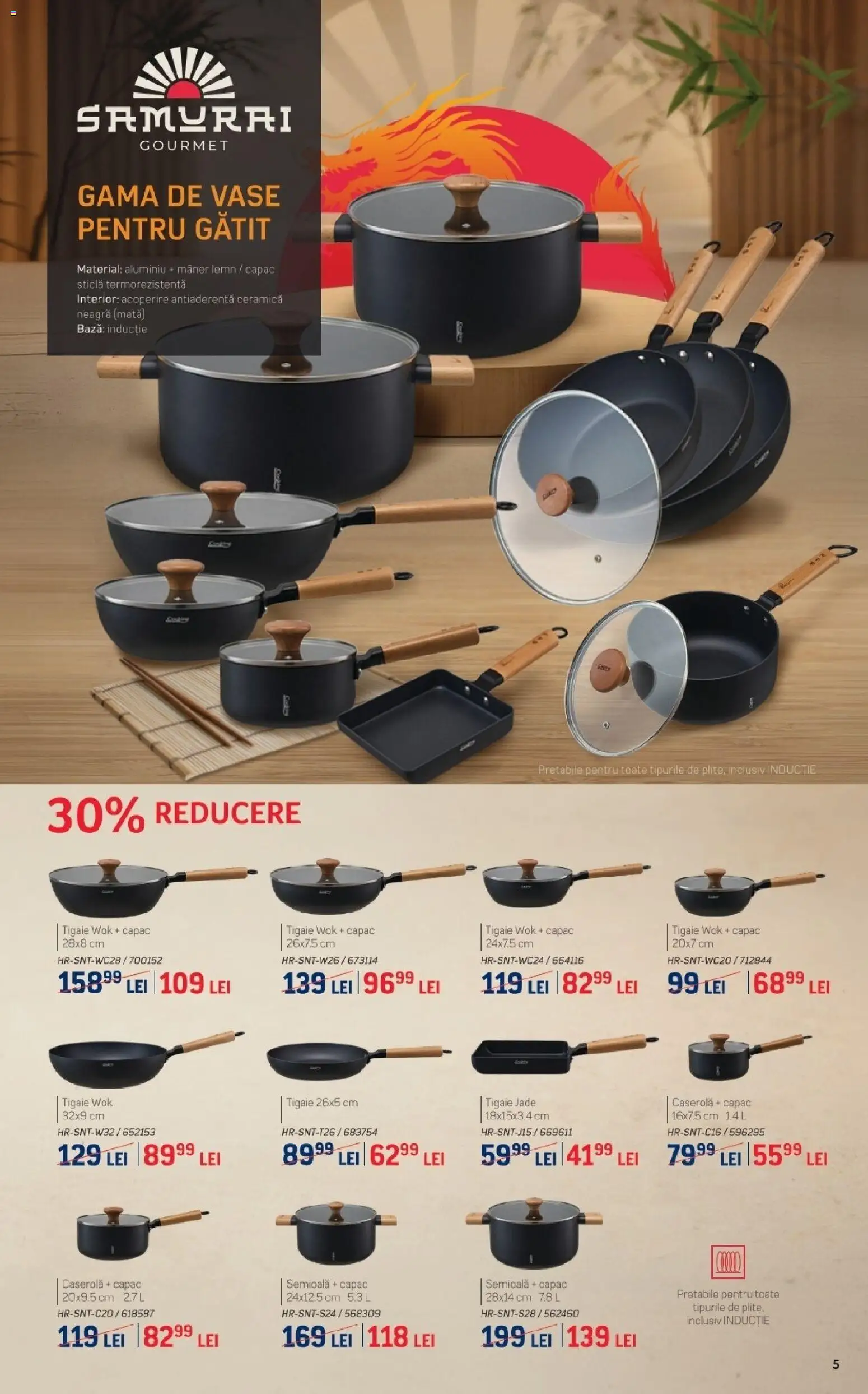 Catalog Selgros 5 Iunie - 4 Iulie 2026 | Pagina 5 | Produse: Tigaie, Mâner