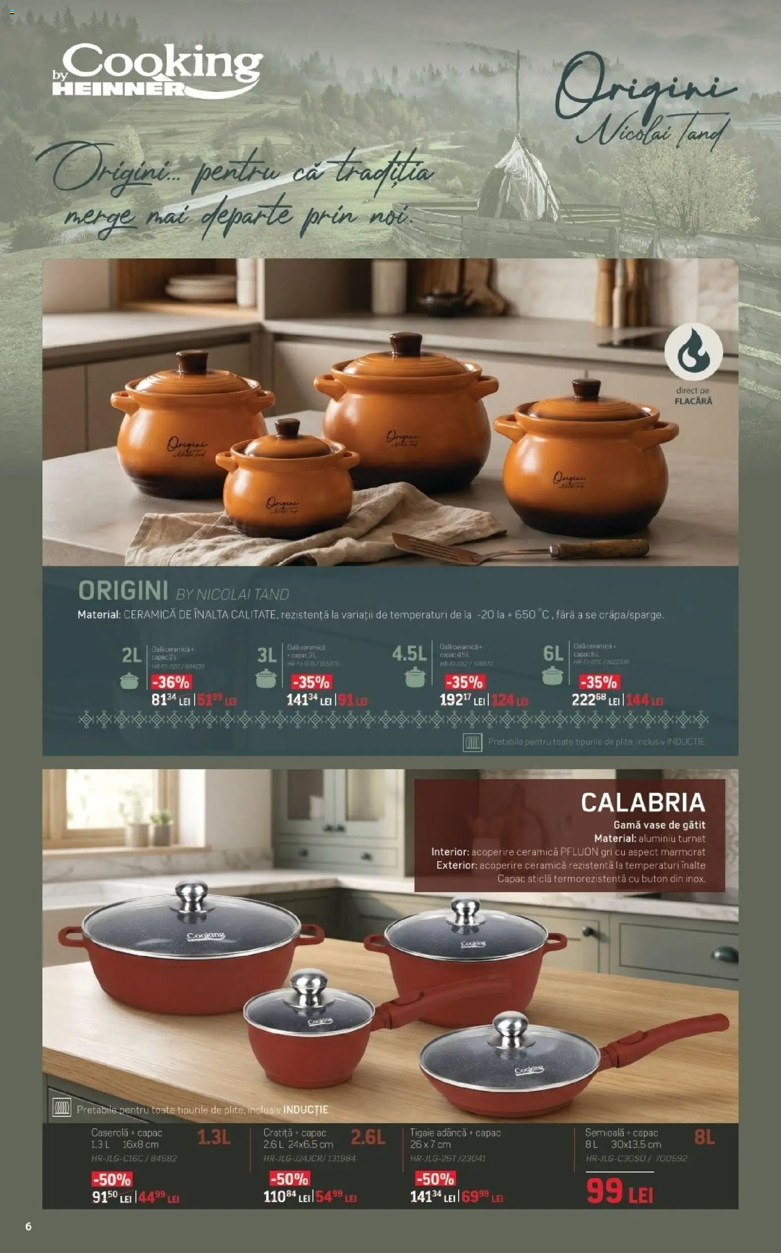 Catalog Selgros 5 Iunie - 4 Iulie 2026 | Pagina 6 | Produse: Tigaie, Cratiță, Oală