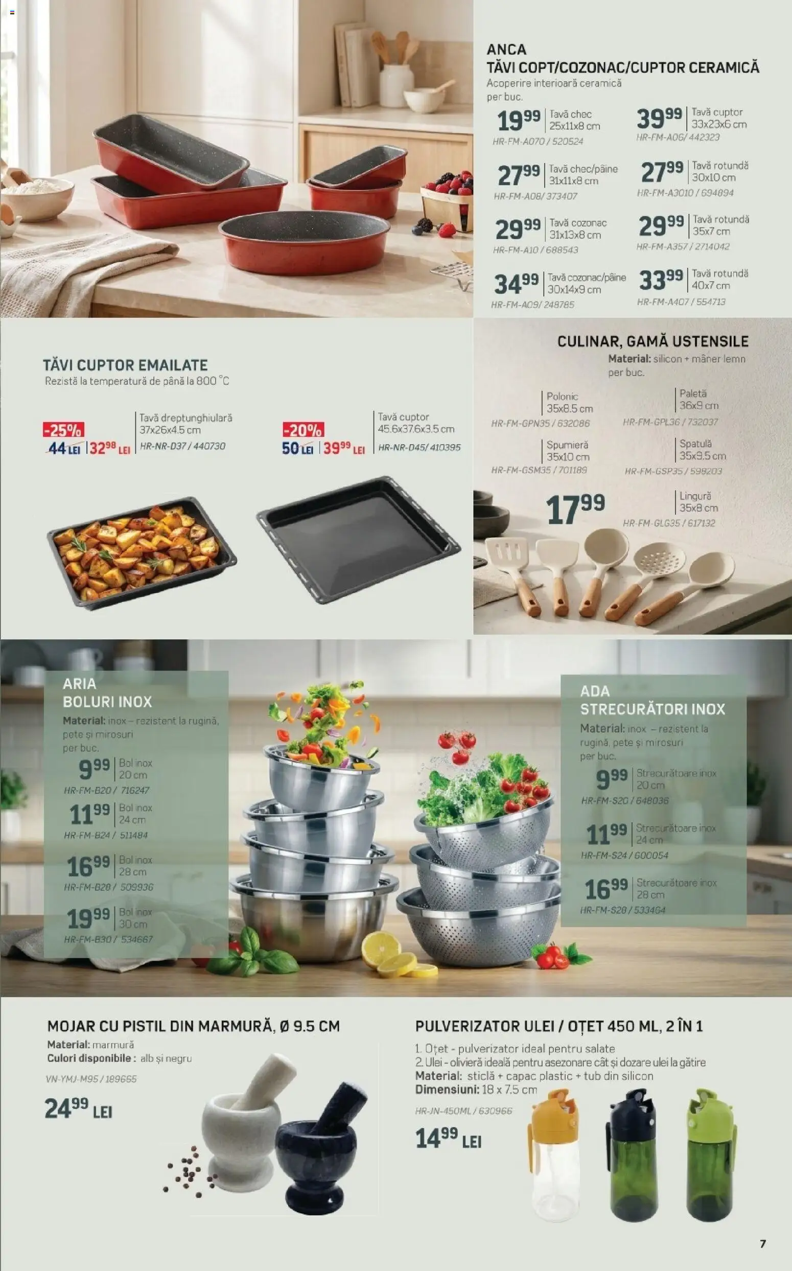 Catalog Selgros 5 Iunie - 4 Iulie 2026 | Pagina 7 | Produse: Cuptor, Bol, Mâner, Oțet