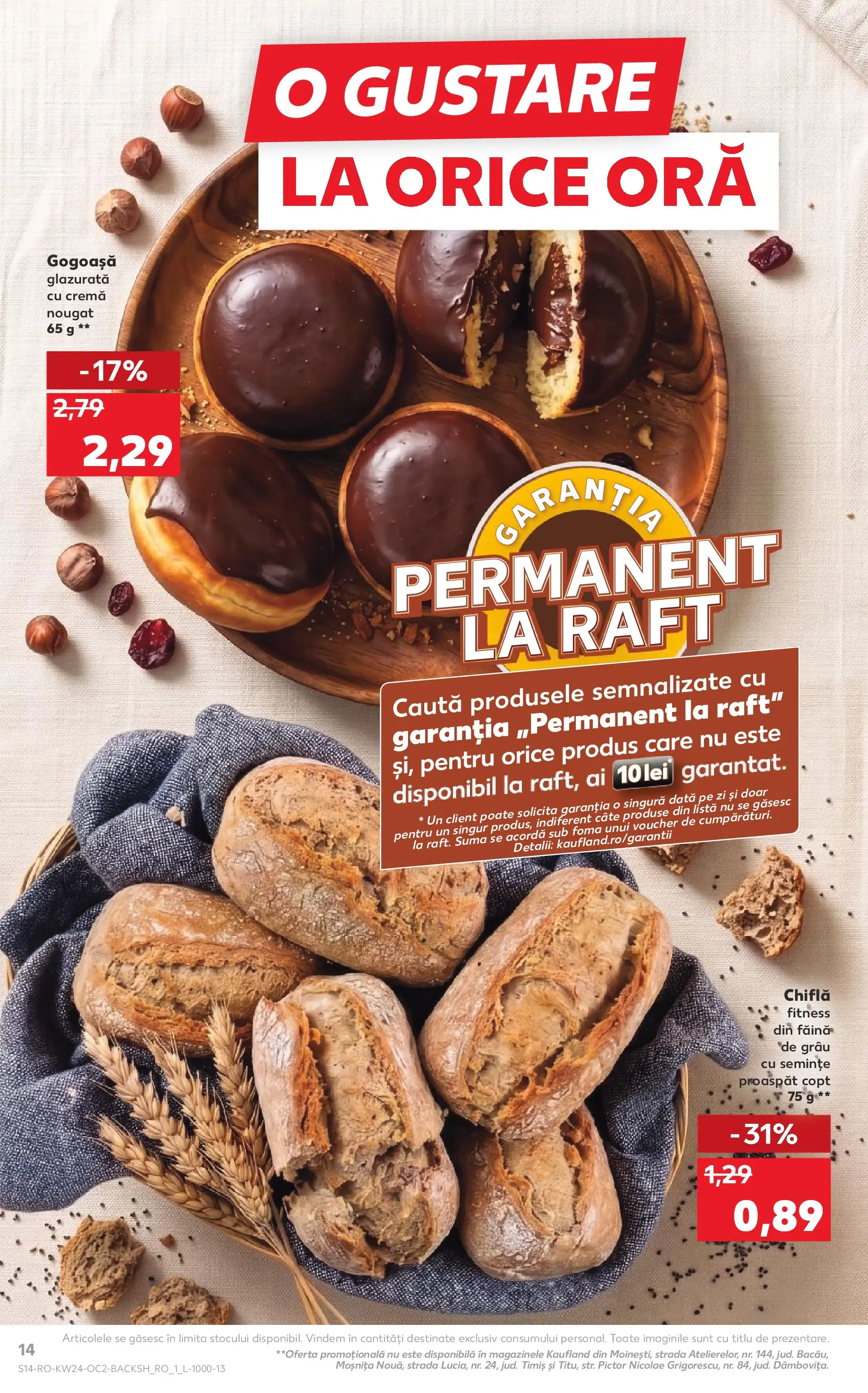 Catalog Kaufland 10 - 15 Iunie 2026 | Pagina 14 | Produse: Raft, Semințe, Chiflă, Făină