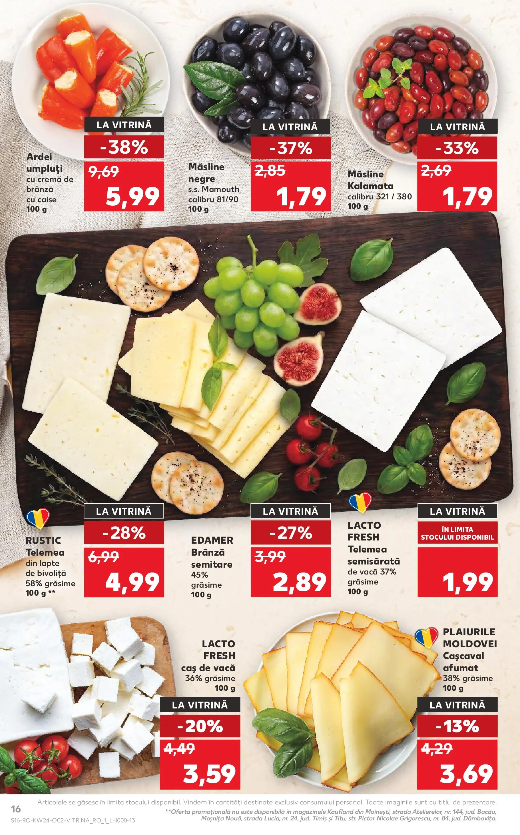 Catalog Kaufland 10 - 15 Iunie 2026 | Pagina 16 | Produse: Vitrină, Lapte, Cremă, Cremă de brânză