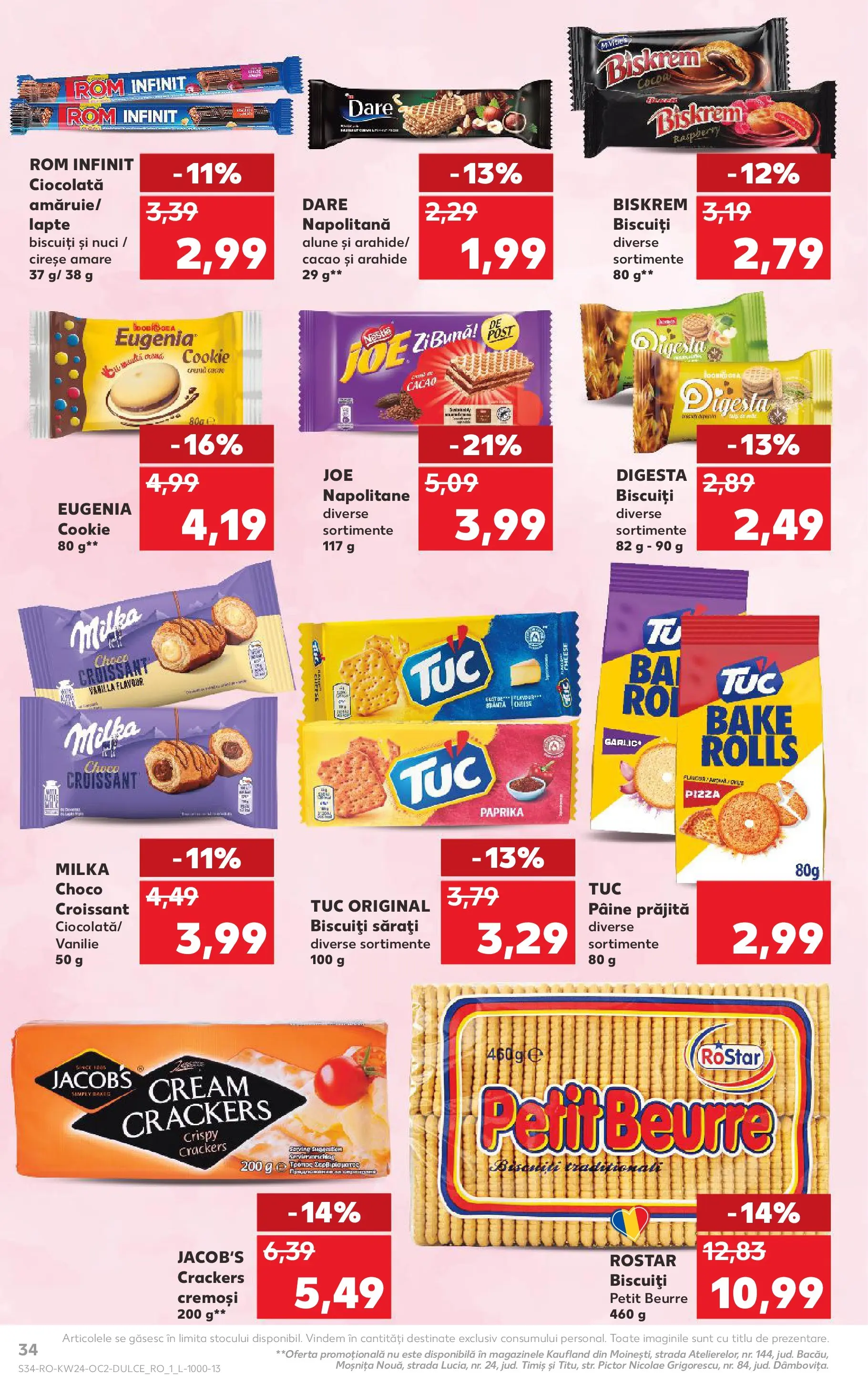 Catalog Kaufland 10 - 15 Iunie 2026 | Pagina 34 | Produse: Arahide, Alune, Ciocolată, Rom