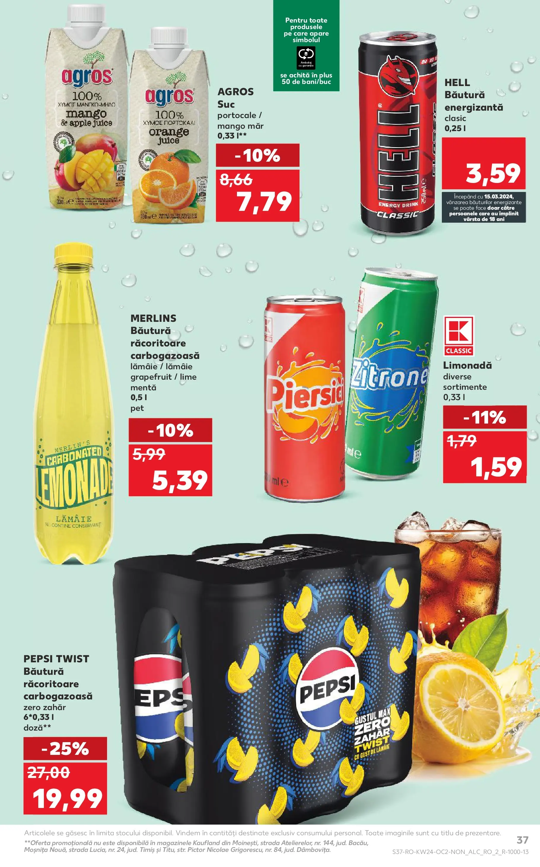 Catalog Kaufland 10 - 15 Iunie 2026 | Pagina 37 | Produse: Apple, Suc, Băutură energizantă, Portocale