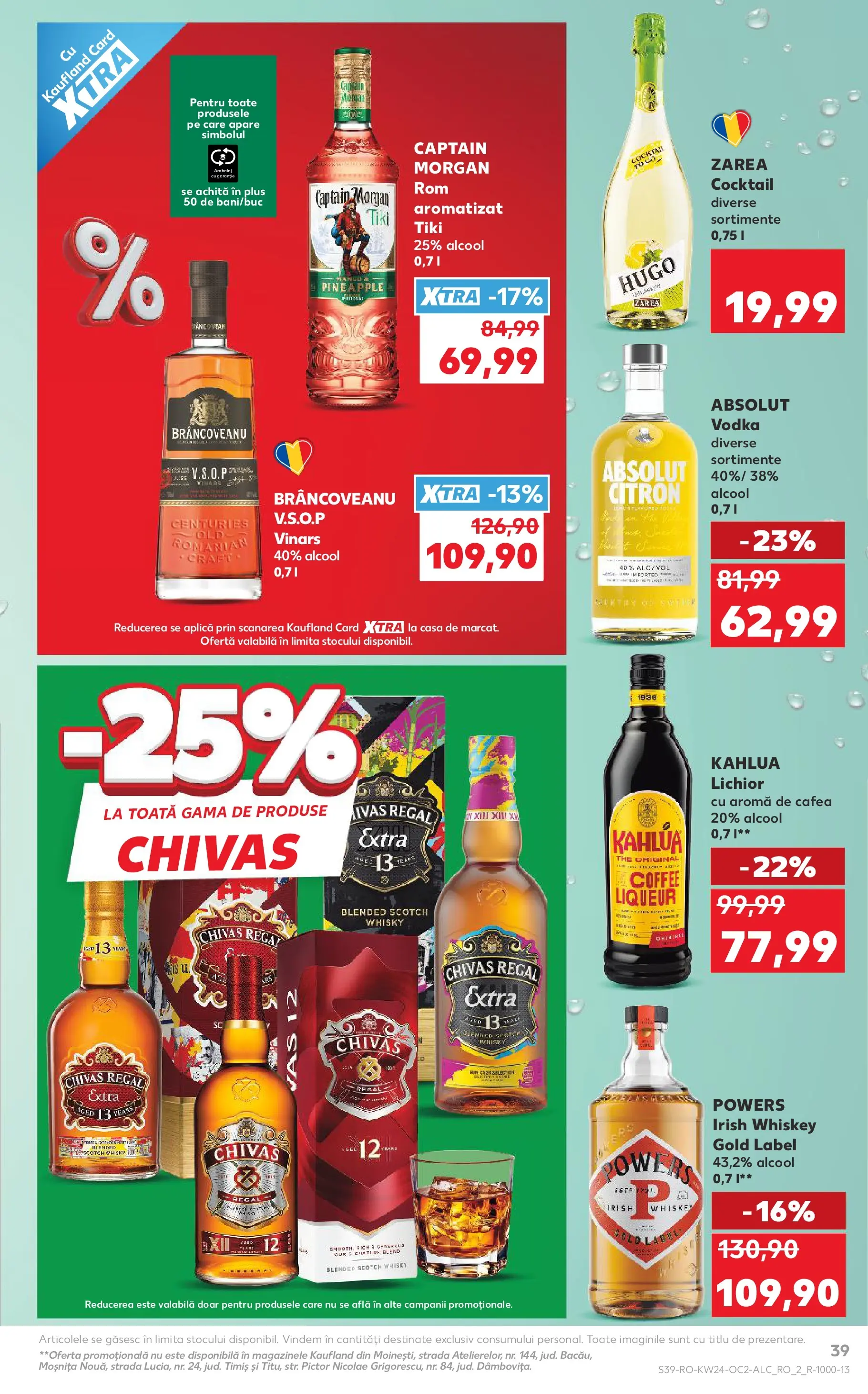 Catalog Kaufland 10 - 15 Iunie 2026 | Pagina 39 | Produse: Cafea, Cocktail, Vodka, Whiskey