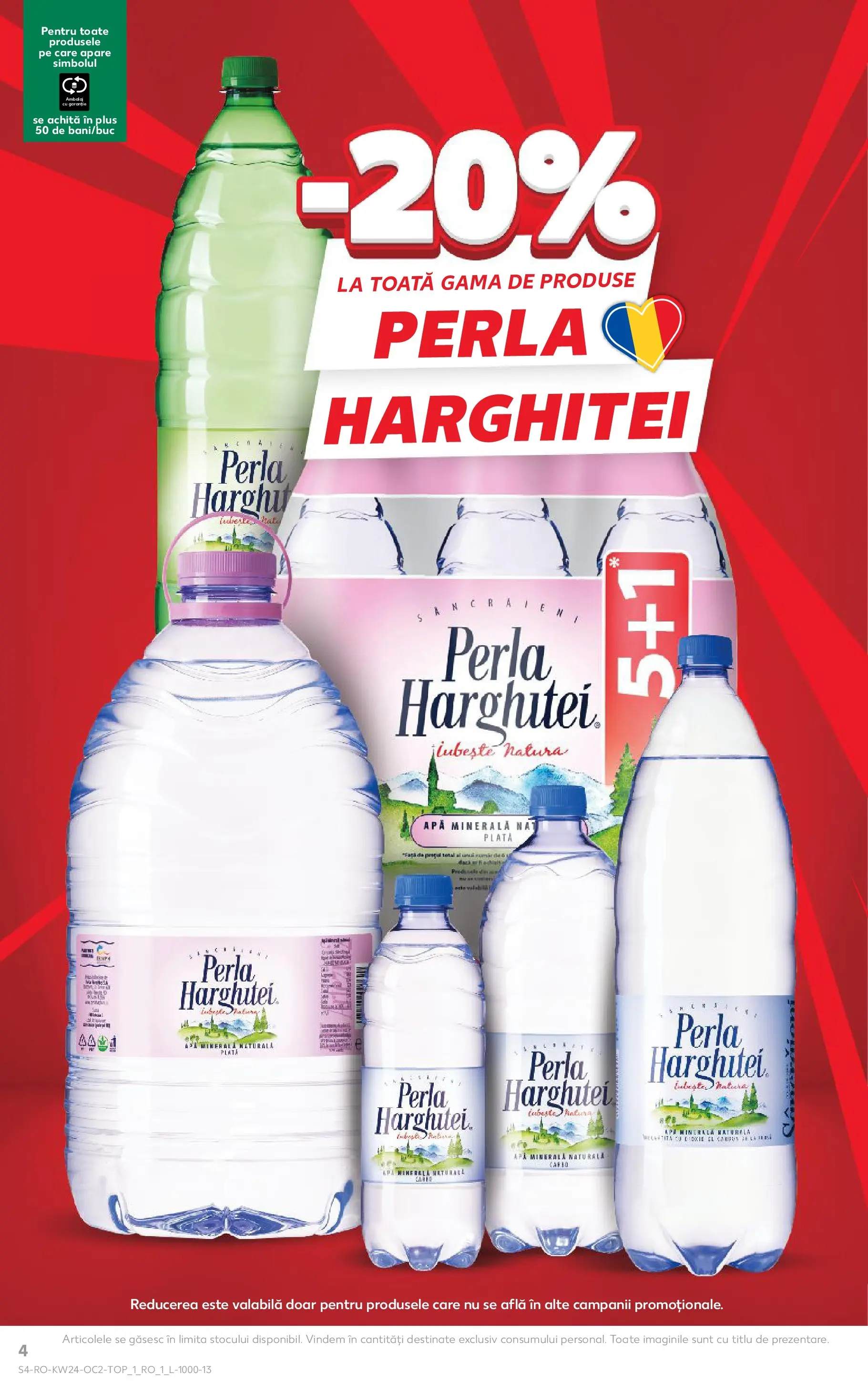 Catalog Kaufland 10 - 15 Iunie 2026 | Pagina 4 | Produse: Yazı tahtası kalemi, Apă