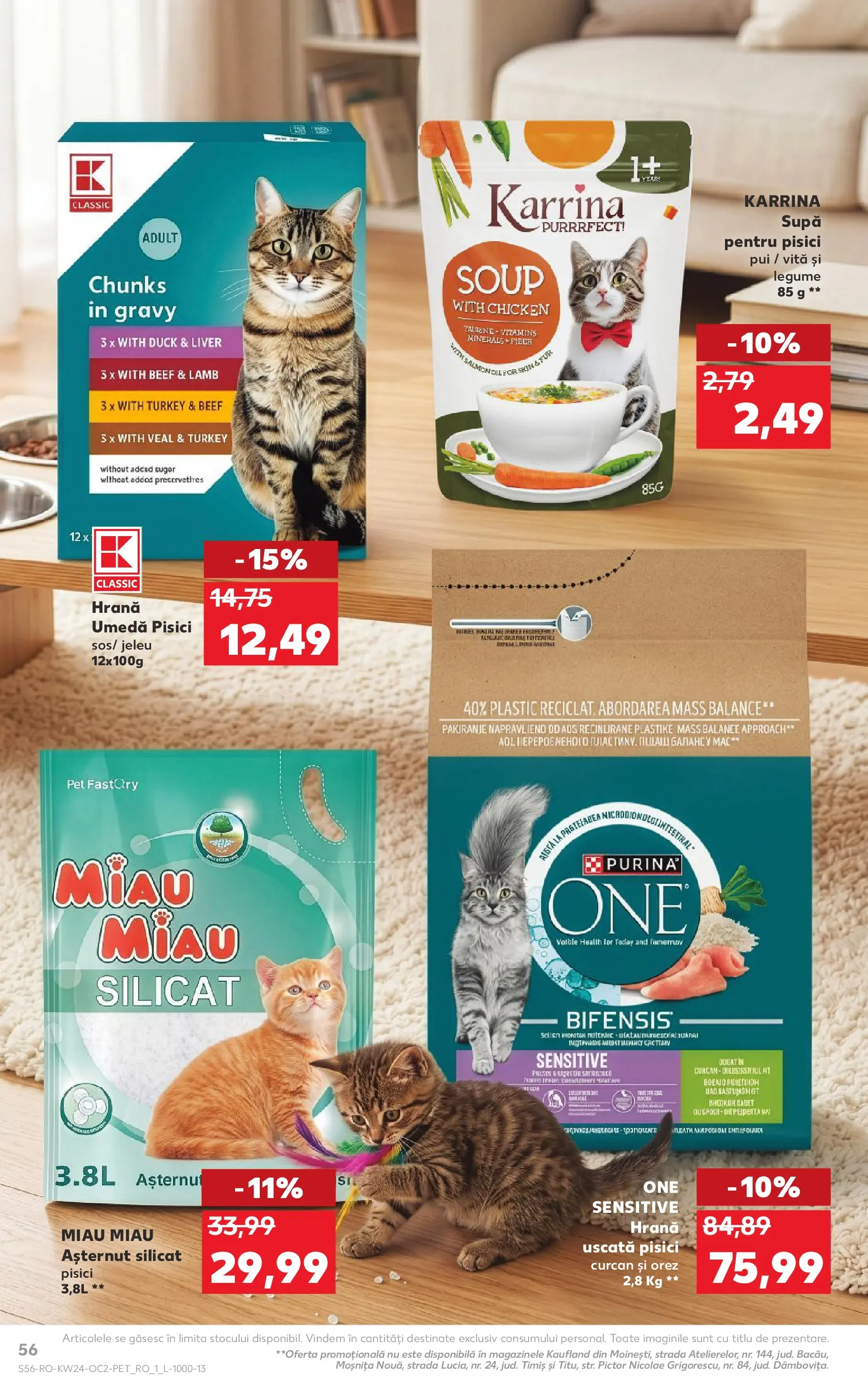 Catalog Kaufland 10 - 15 Iunie 2026 | Pagina 56 | Produse: Hacıyatmaz Kedi Oyuncağı, Orez, Legume