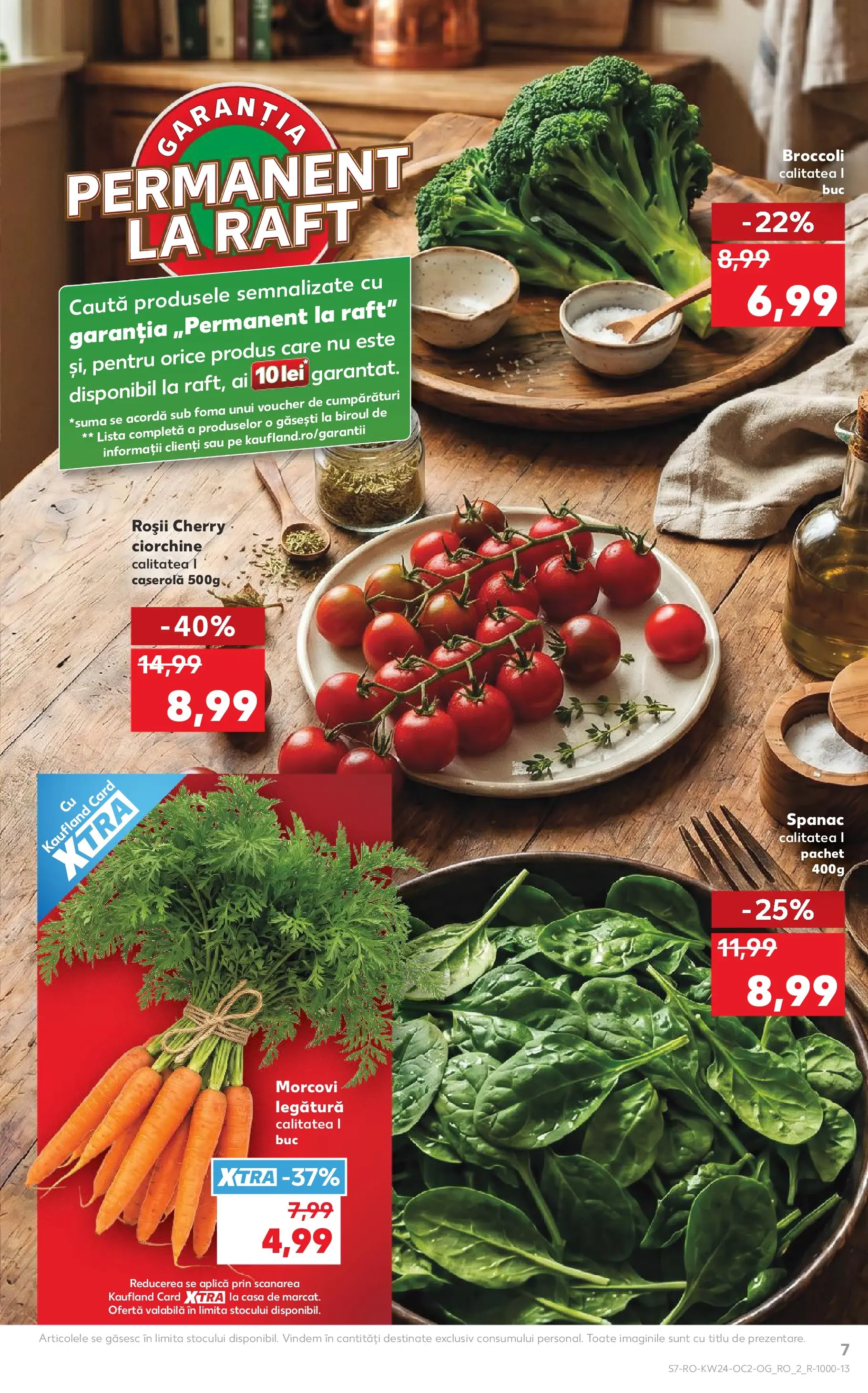 Catalog Kaufland 10 - 15 Iunie 2026 | Pagina 7 | Produse: Raft, Roșii, Morcovi