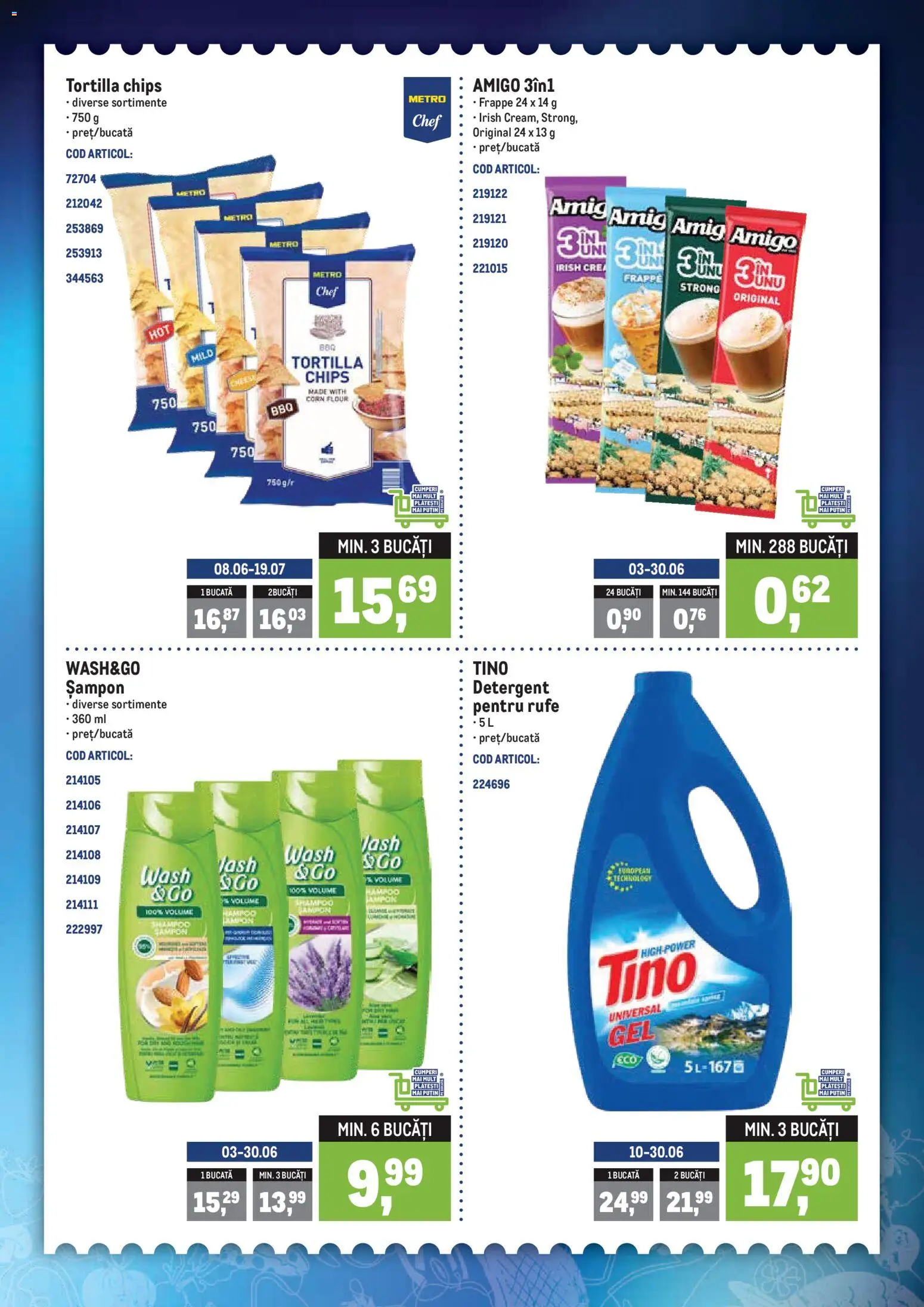 Catalog METRO 8 - 13 Iunie 2026 | Pagina 3 | Produse: Șampon, Detergent