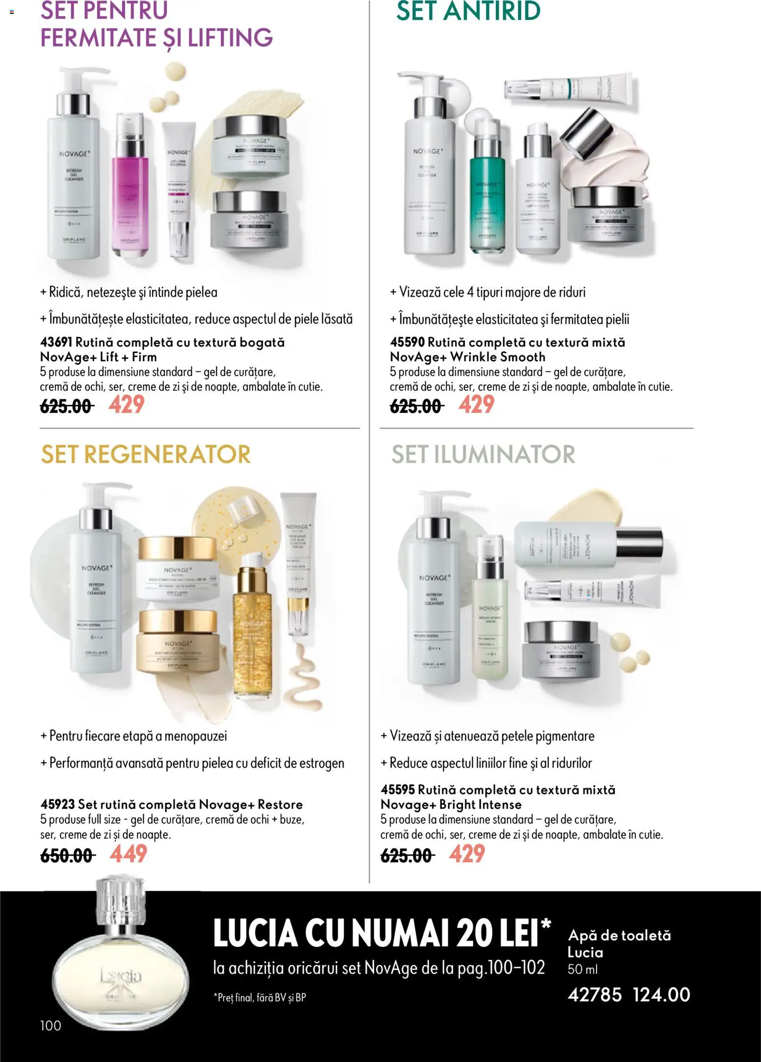 Catalog Oriflame 8 - 27 Iulie 2026 | Pagina 100 | Produse: Apă de toaletă, Iluminator, Cremă, Apă