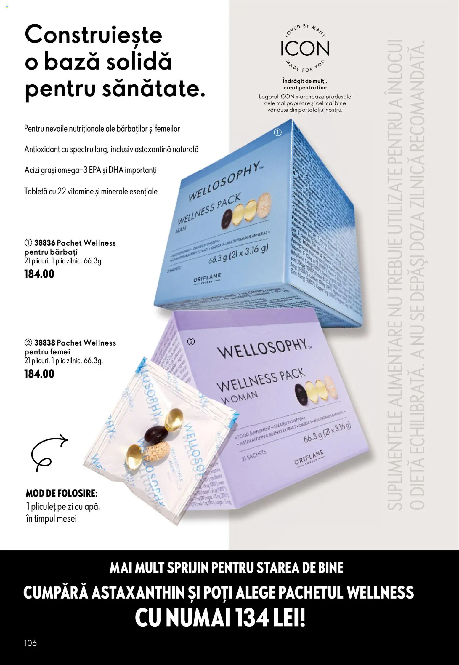 Catalog Oriflame 8 - 27 Iulie 2026 | Pagina 106 | Produse: Tabletă, Chaussures de ski