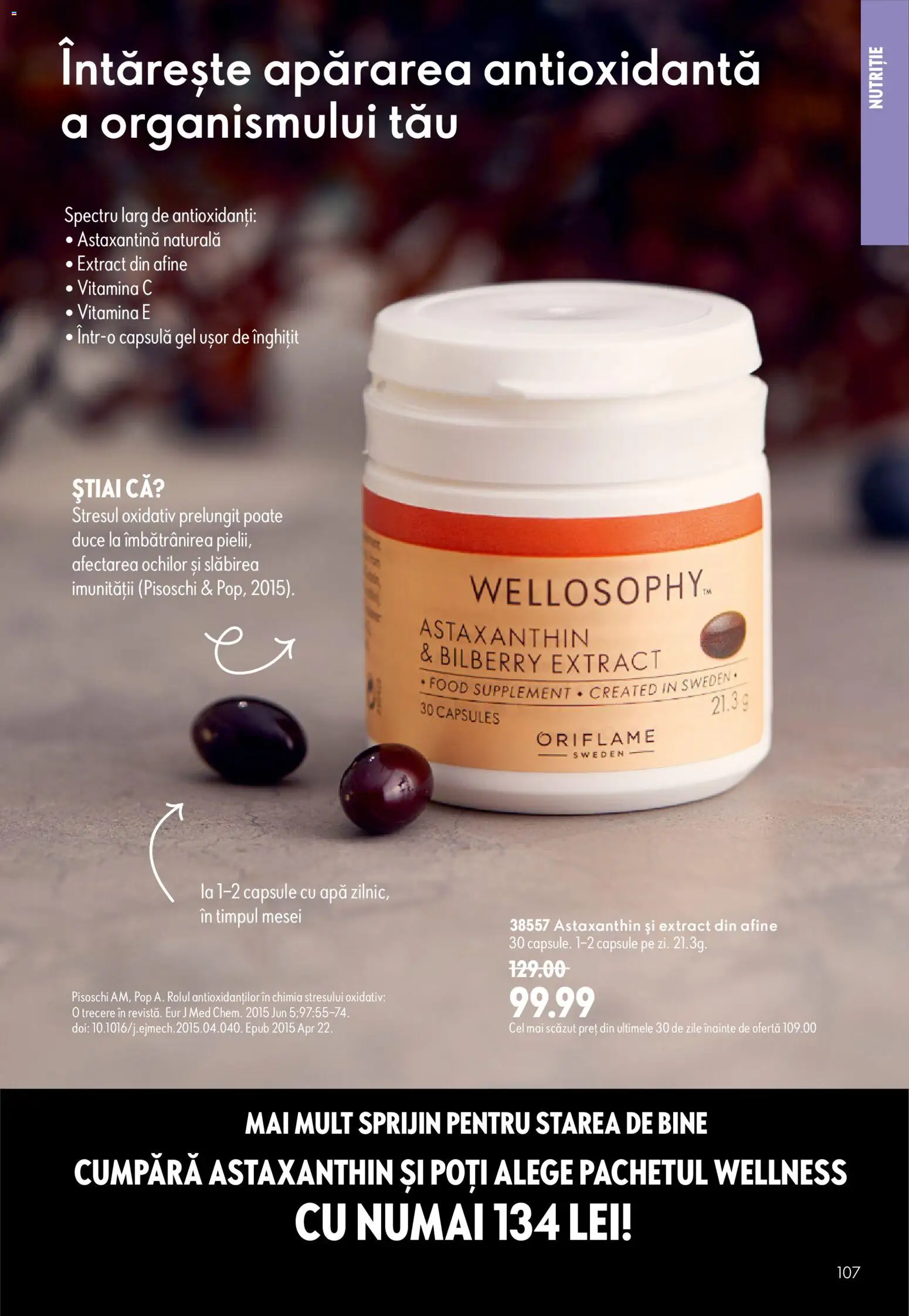 Catalog Oriflame 8 - 27 Iulie 2026 | Pagina 107 | Produse: Afine, Apă