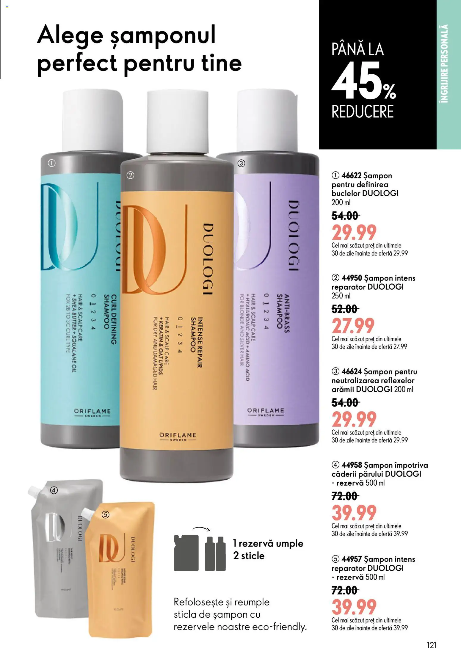 Catalog Oriflame 8 - 27 Iulie 2026 | Pagina 121 | Produse: Șampon