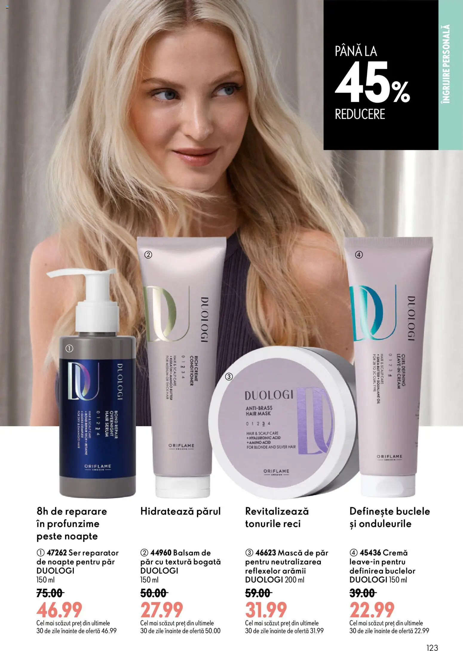 Catalog Oriflame 8 - 27 Iulie 2026 | Pagina 123 | Produse: Balsam, Cremă, Pește, Mango