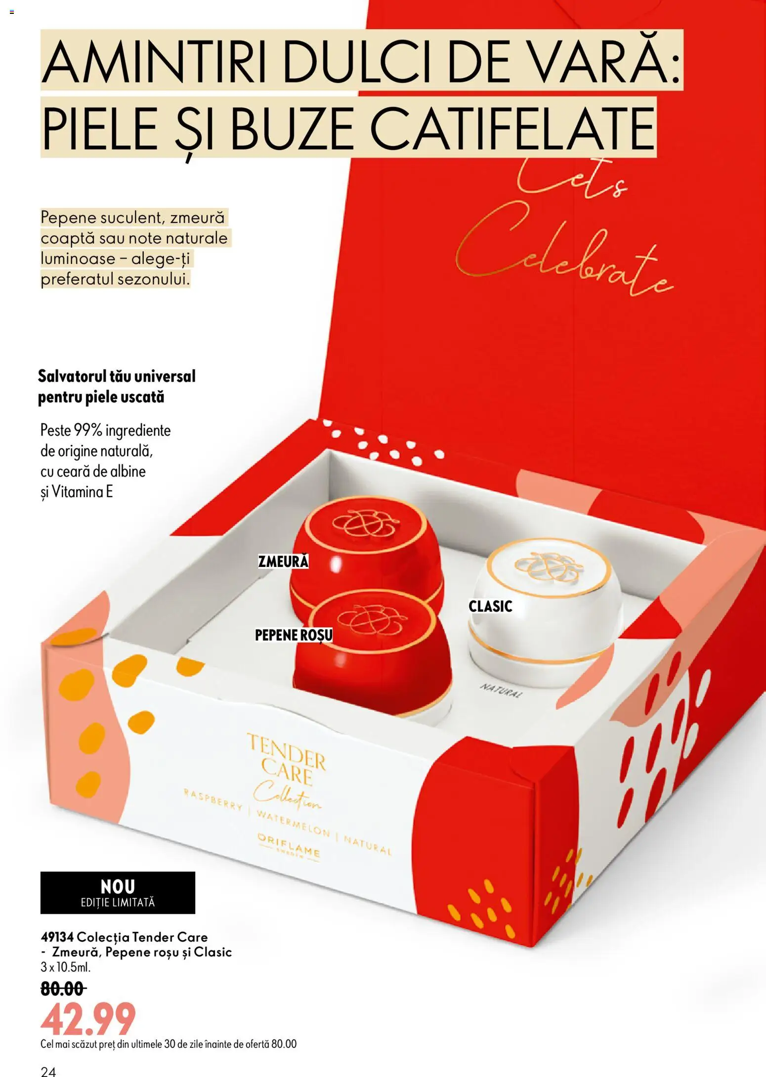 Catalog Oriflame 8 - 27 Iulie 2026 | Pagina 24 | Produse: Zmeură, Pește