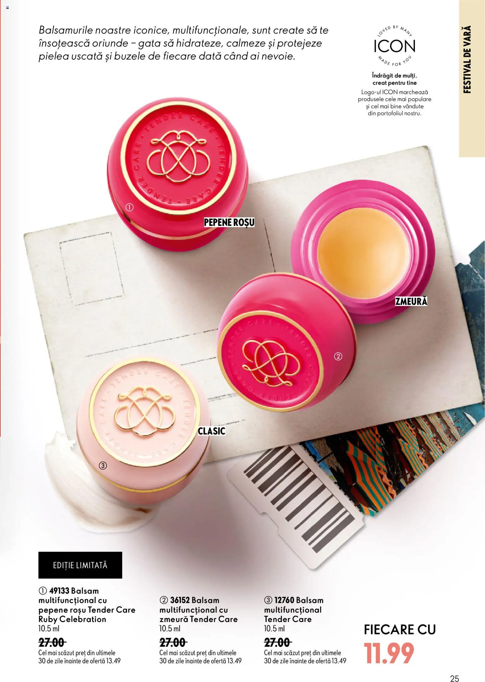 Catalog Oriflame 8 - 27 Iulie 2026 | Pagina 25 | Produse: Zmeură, Balsam