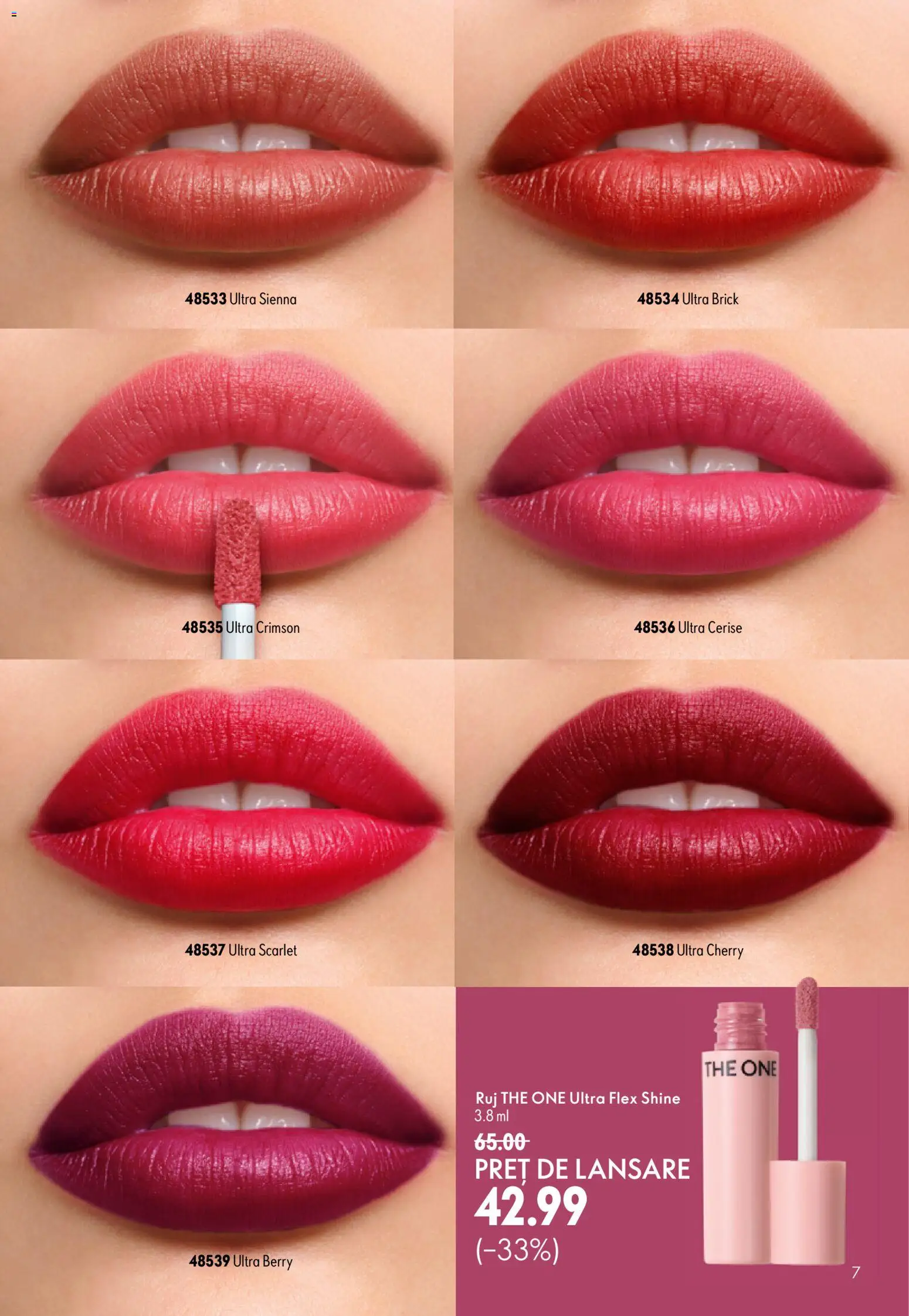 Catalog Oriflame 8 - 27 Iulie 2026 | Pagina 7 | Produse: Ruj