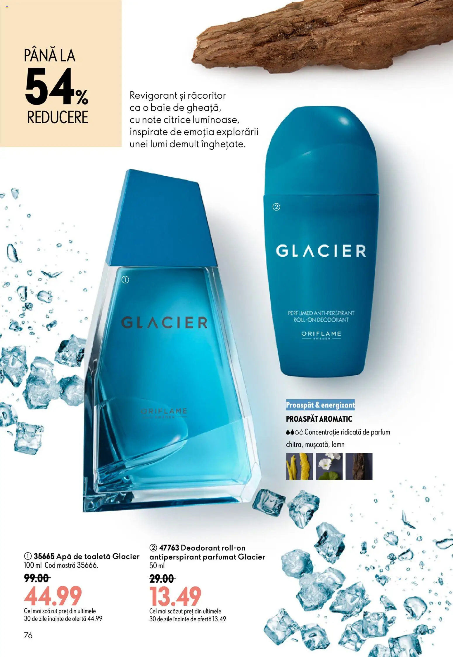 Catalog Oriflame 8 - 27 Iulie 2026 | Pagina 76 | Produse: Toaletă, Parfum, Apă de toaletă, Deodorant