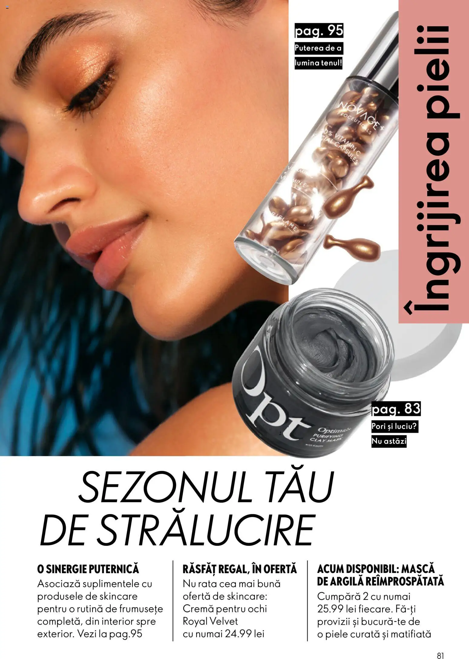Catalog Oriflame 8 - 27 Iulie 2026 | Pagina 81 | Produse: Tavuk suyu, Rață, Cremă