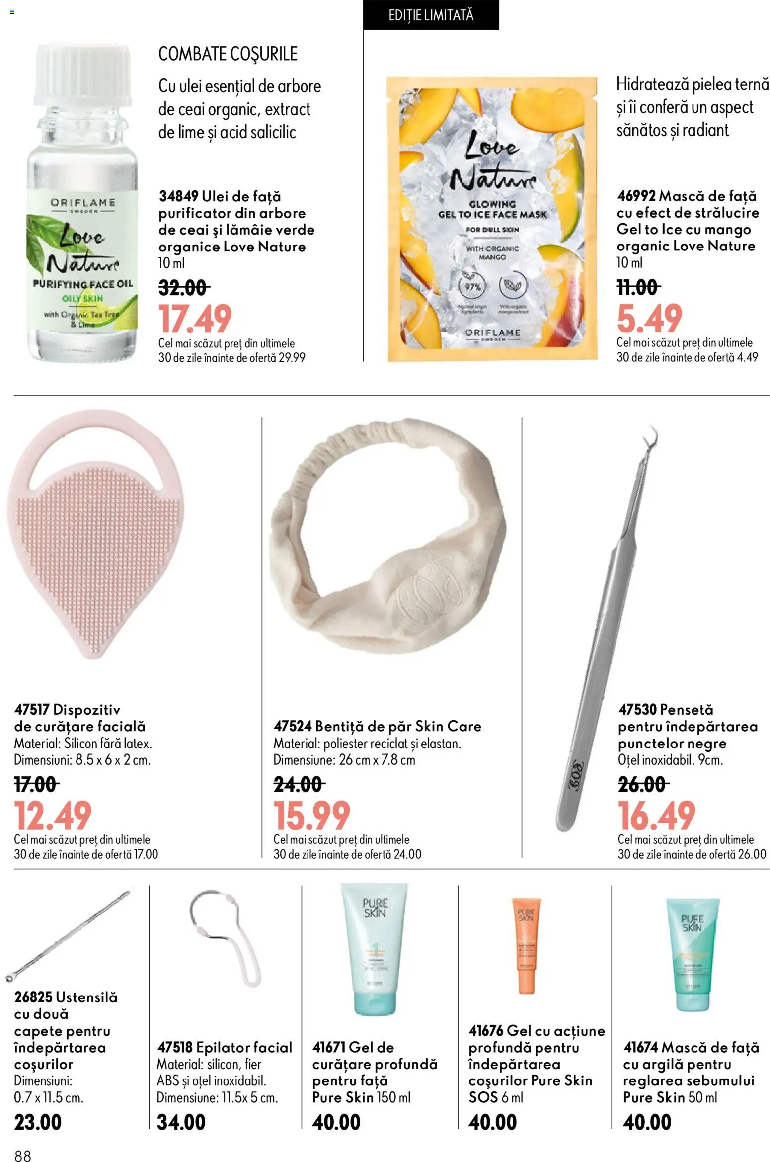 Catalog Oriflame 8 - 27 Iulie 2026 | Pagina 88 | Produse: Lime, Ceai, Lămâie, Mango