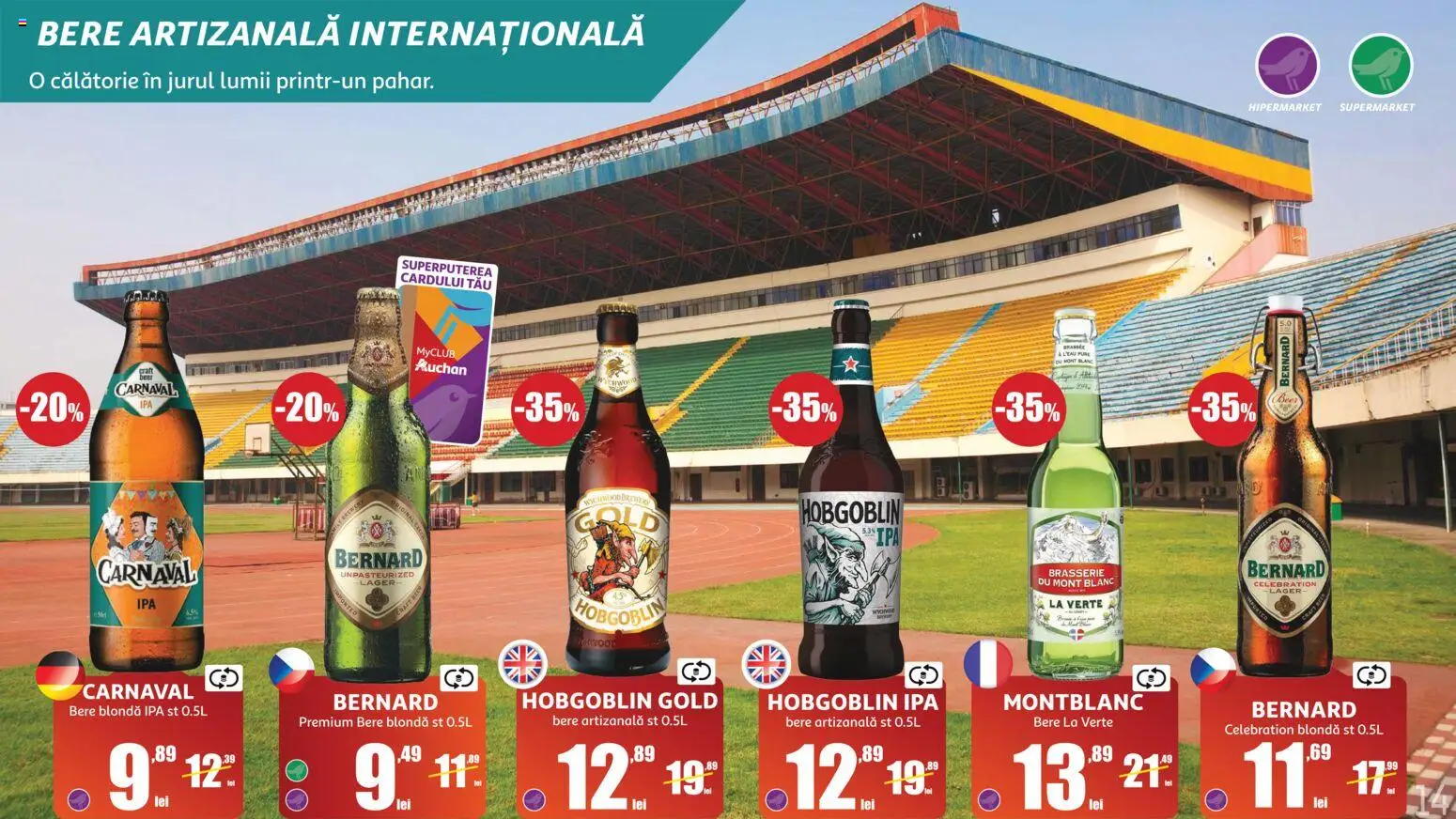 Catalog Auchan 10 Iunie - 13 Iulie 2026 | Pagina 14 | Produse: Bere
