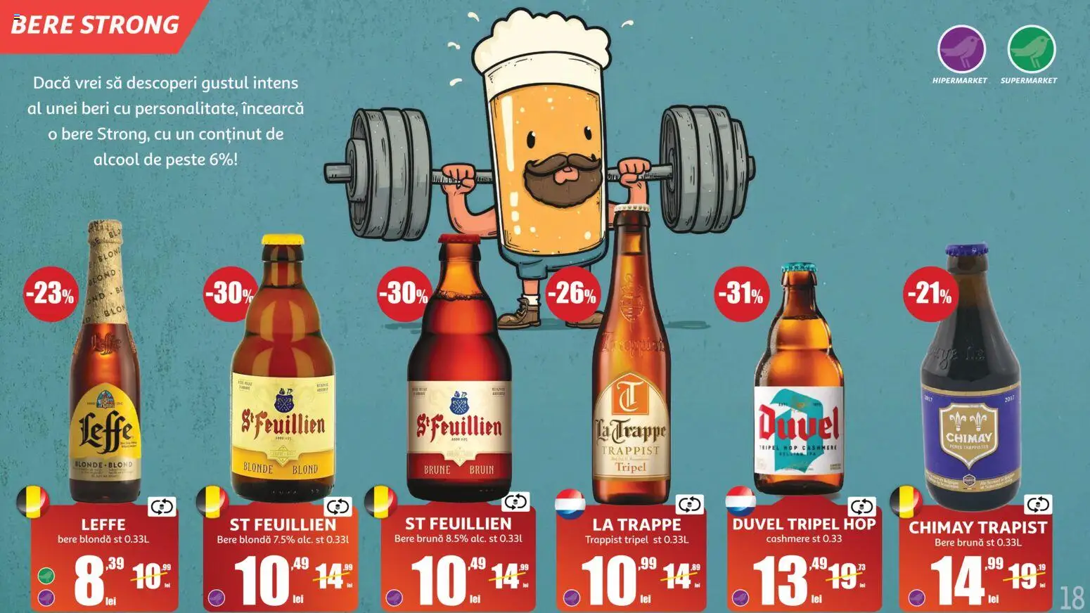 Catalog Auchan 10 Iunie - 13 Iulie 2026 | Pagina 18 | Produse: Bere, Pește