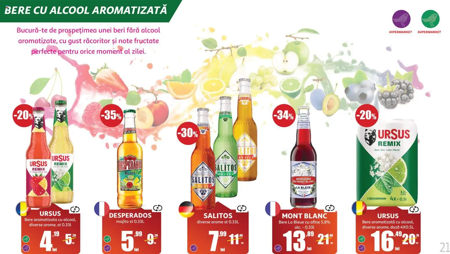 Catalog Auchan 10 Iunie - 13 Iulie 2026 | Pagina 21 | Produse: Afine, Eğitim çantaları, Bere