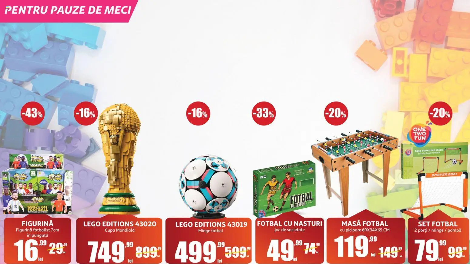 Catalog Auchan 10 Iunie - 13 Iulie 2026 | Pagina 30 | Produse: Player, Joc, Masă