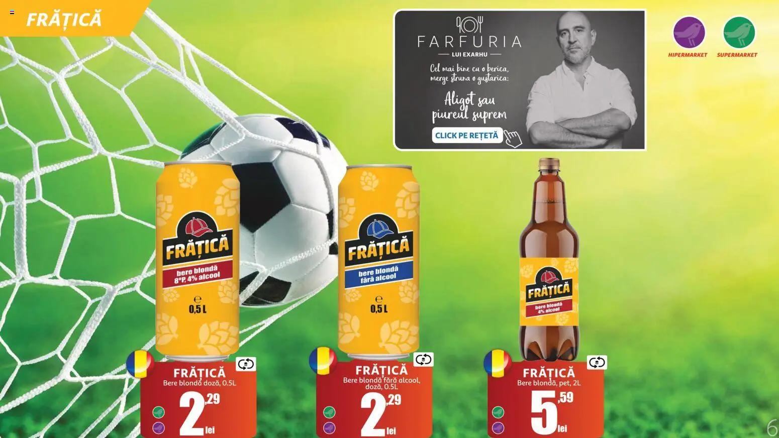 Catalog Auchan 10 Iunie - 13 Iulie 2026 | Pagina 6 | Produse: Bere