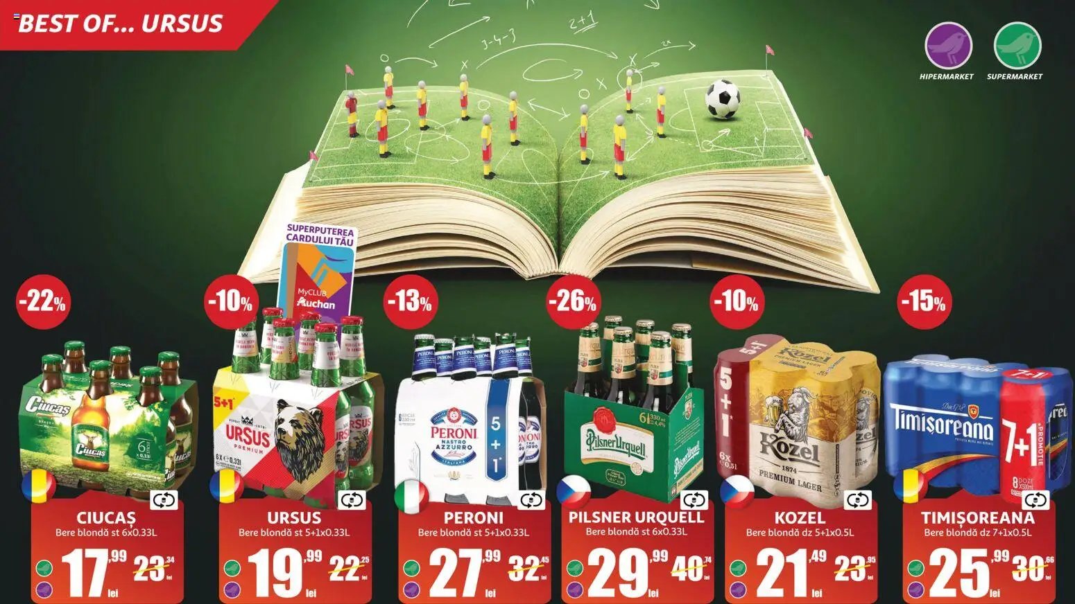 Catalog Auchan 10 Iunie - 13 Iulie 2026 | Pagina 7 | Produse: Bere