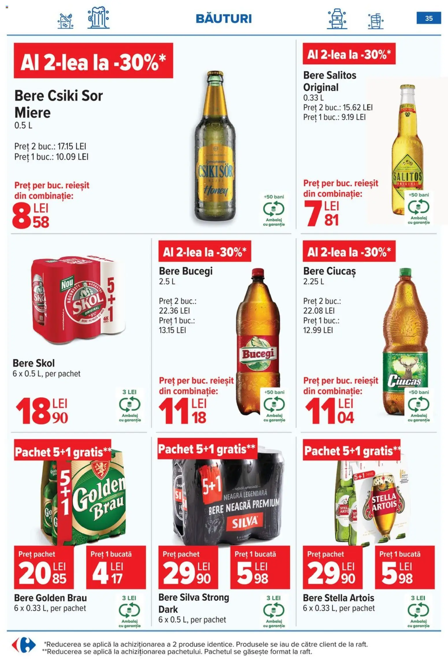 Catalog Carrefour 10 - 15 Iunie 2026 | Pagina 35 | Produse: Atıştırmalık, Bere