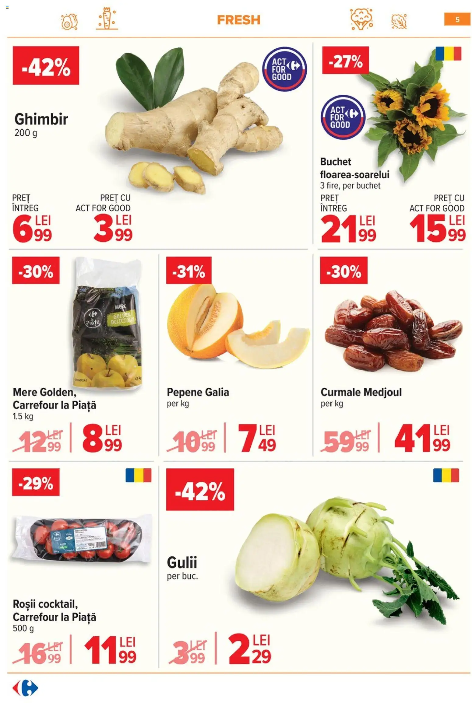 Catalog Carrefour 10 - 15 Iunie 2026 | Pagina 5 | Produse: Mere, Roșii