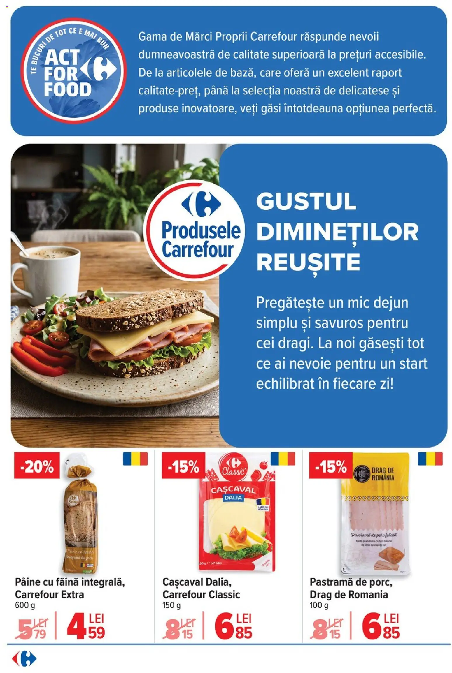 Catalog Carrefour 10 - 15 Iunie 2026 | Pagina 9 | Produse: Cașcaval, Pâine, Făină