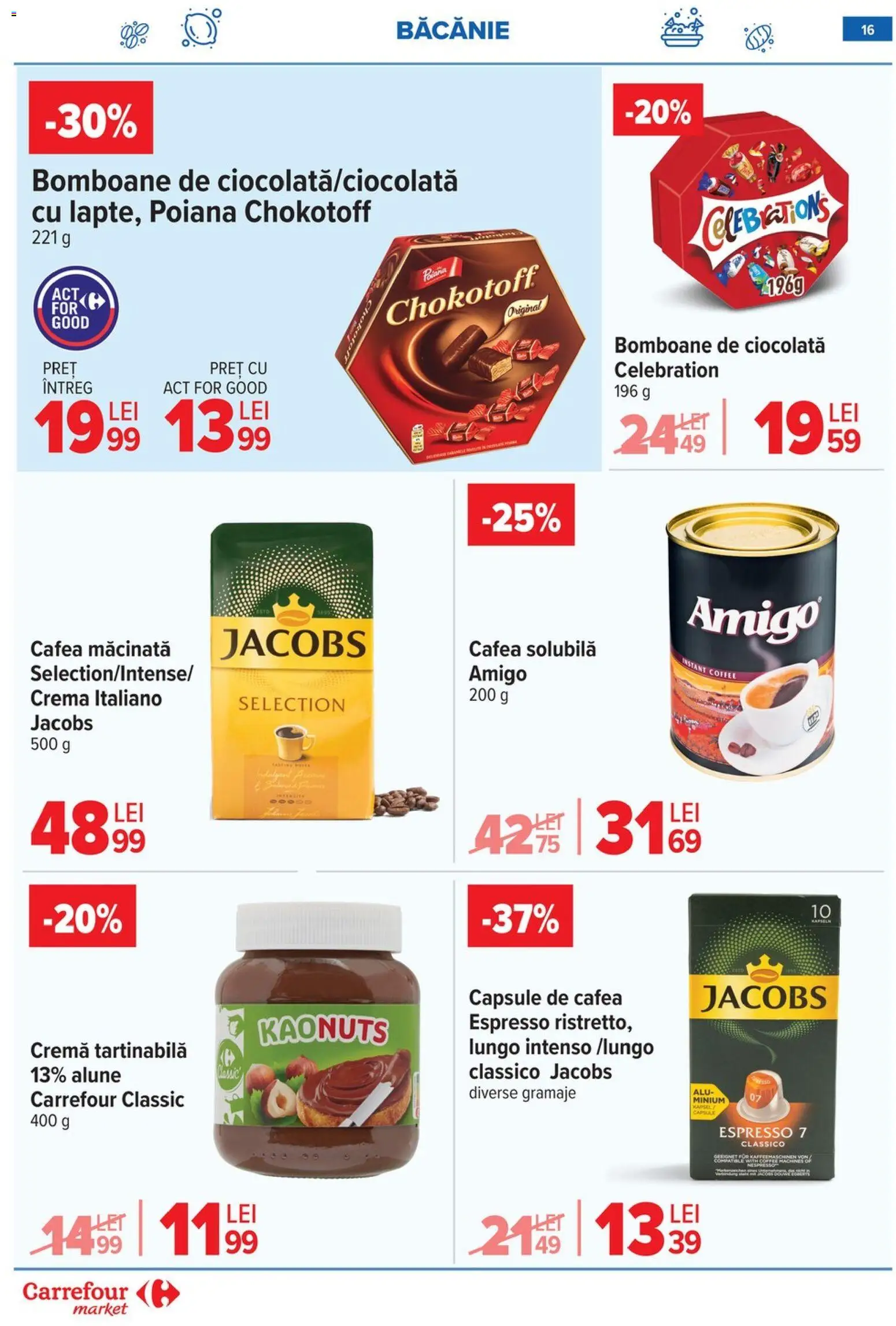 Catalog Carrefour 10 - 15 Iunie 2026 | Pagina 16 | Produse: Alune, Köpek çiti, Cremă, Bomboane
