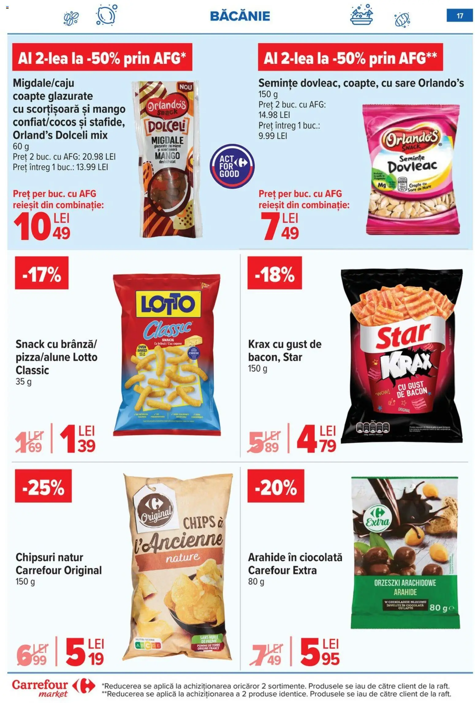 Catalog Carrefour 10 - 15 Iunie 2026 | Pagina 17 | Produse: Dovleac, Arahide, Lapte, Mango