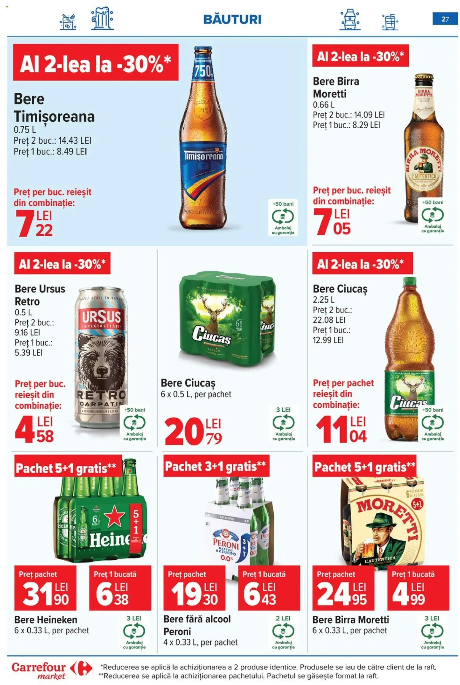 Catalog Carrefour 10 - 15 Iunie 2026 | Pagina 27 | Produse: Bere