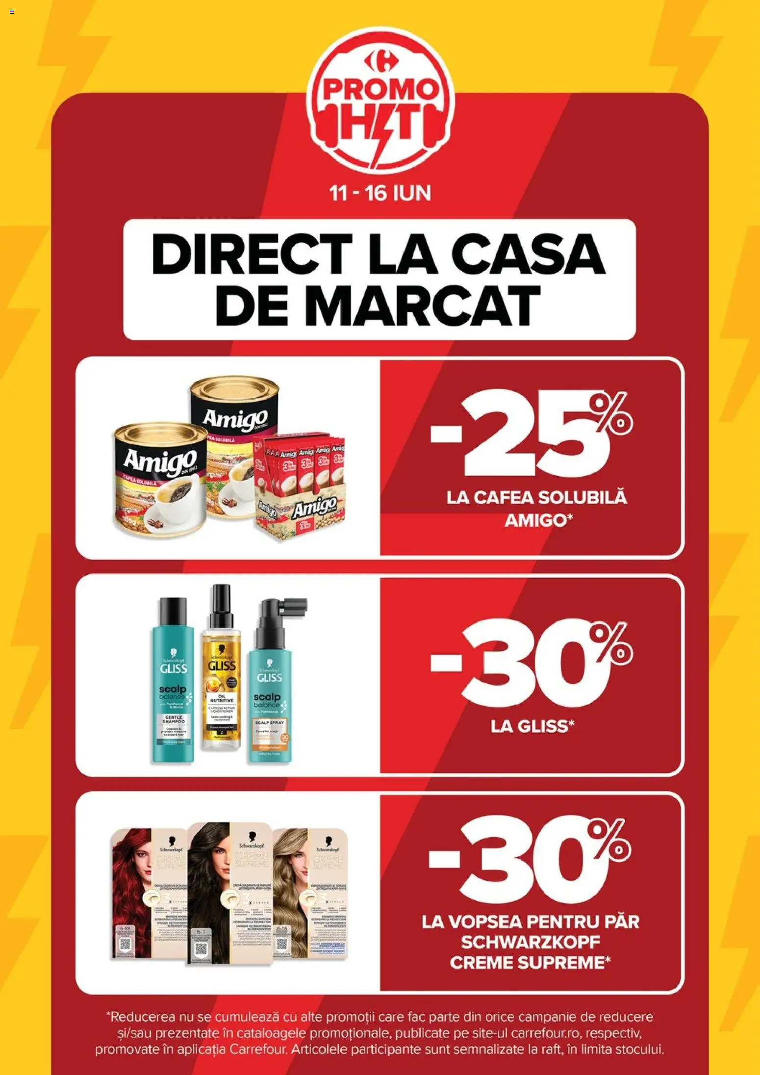 Catalog Carrefour 10 - 15 Iunie 2026 | Pagina 3 | Produse: Vopsea, Cafea