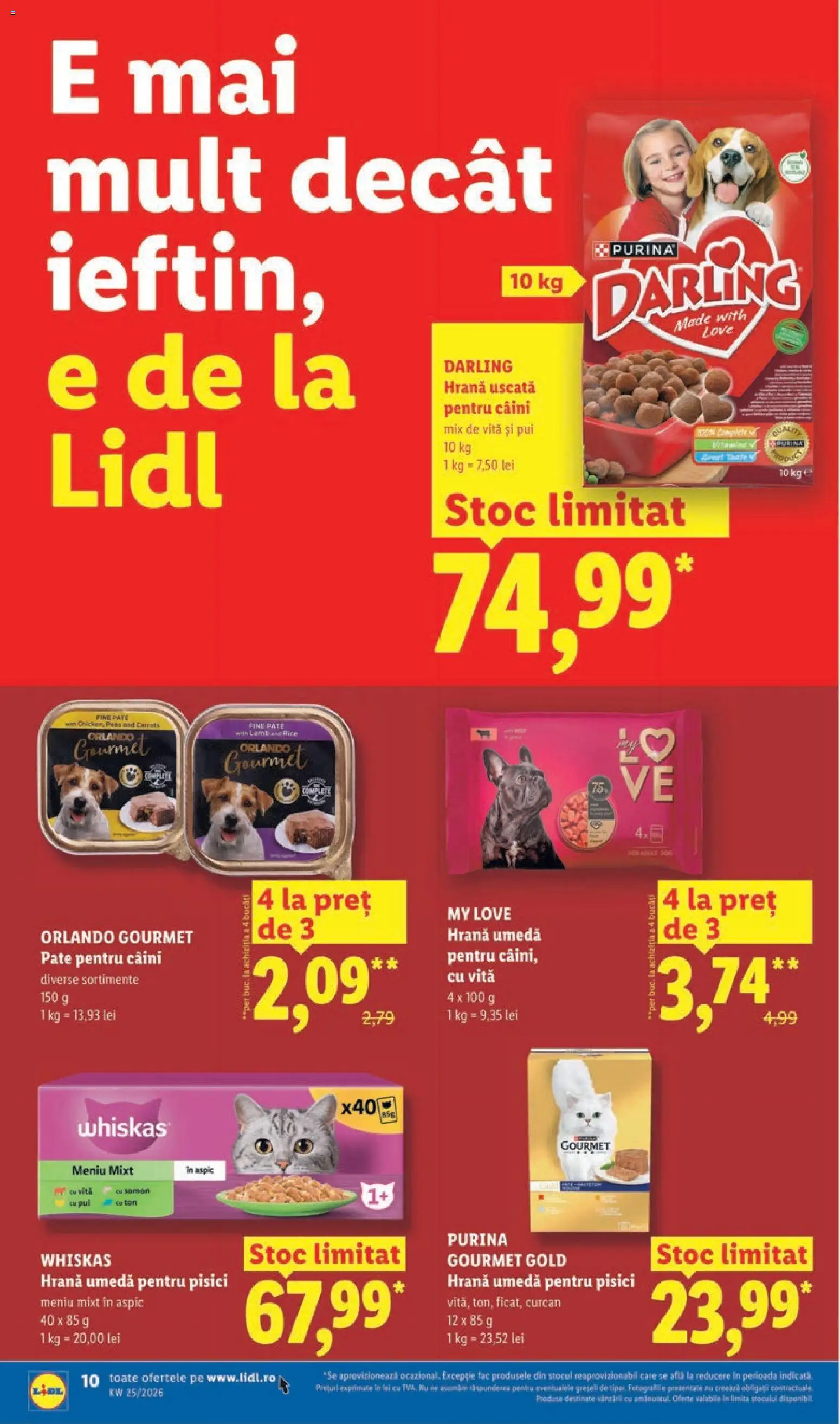 Catalog LIDL 15 - 20 Iunie 2026 | Pagina 10 | Produse: Hacıyatmaz Kedi Oyuncağı, Pate