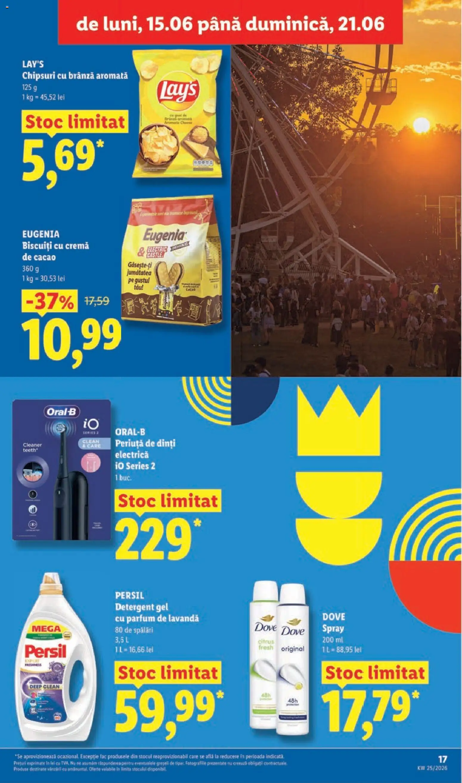 Catalog LIDL 15 - 20 Iunie 2026 | Pagina 17 | Produse: Periuță De Dinți Electrică, Periuță de dinți, Detergent, Cacao