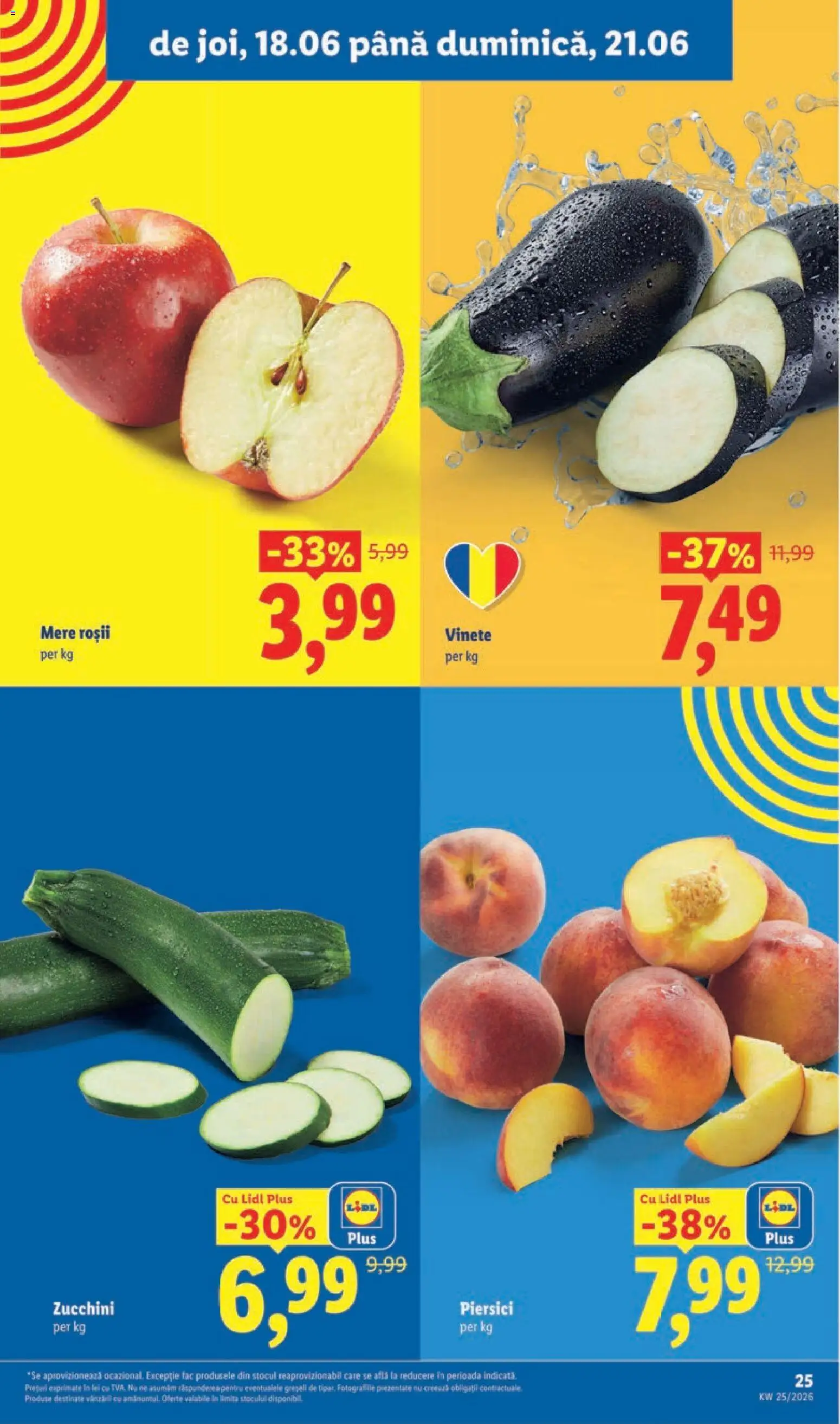 Catalog LIDL 15 - 20 Iunie 2026 | Pagina 25 | Produse: Mere, Roșii