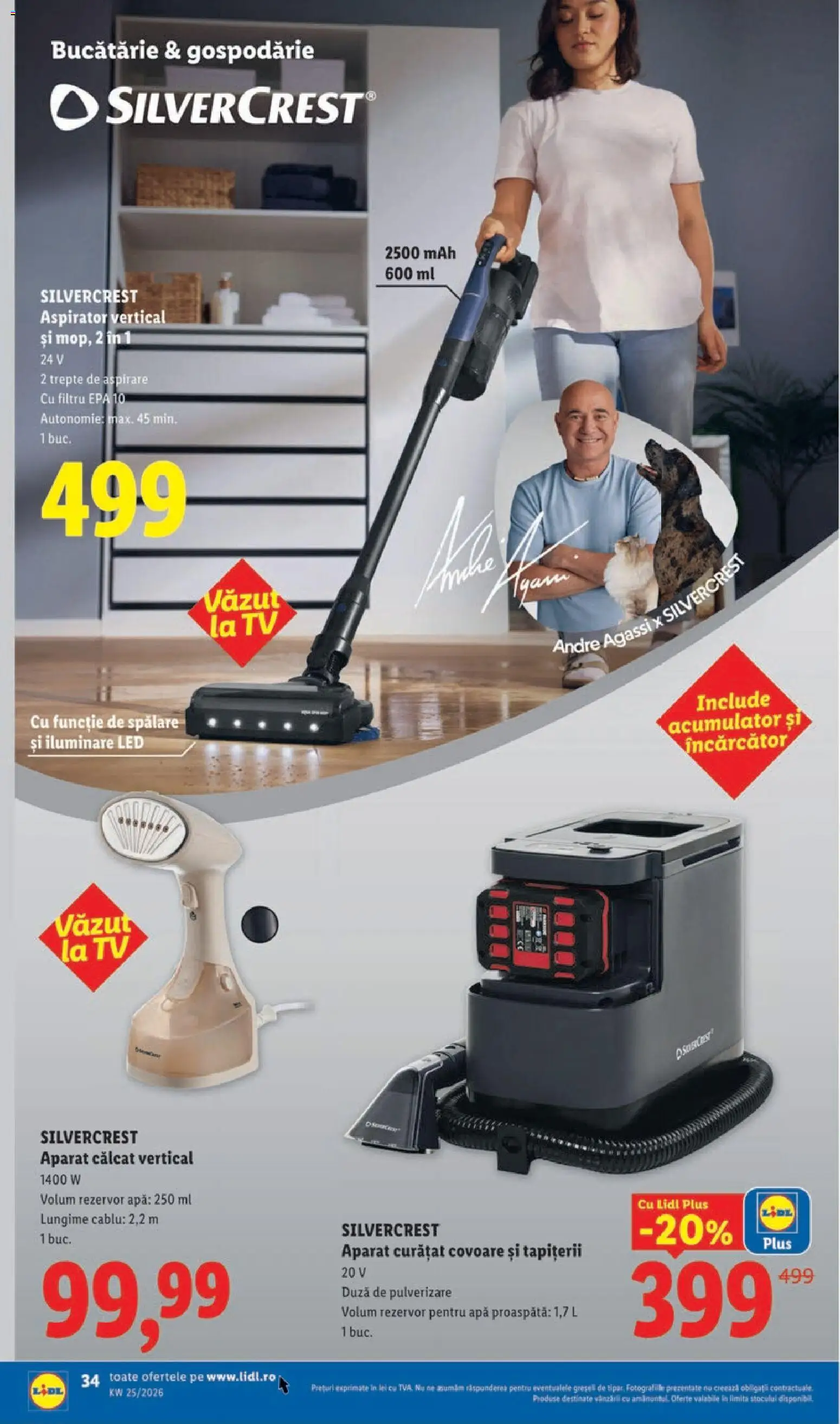 Catalog LIDL 15 - 20 Iunie 2026 | Pagina 34 | Produse: Cablu, Aspirator, Bucătărie, Apă