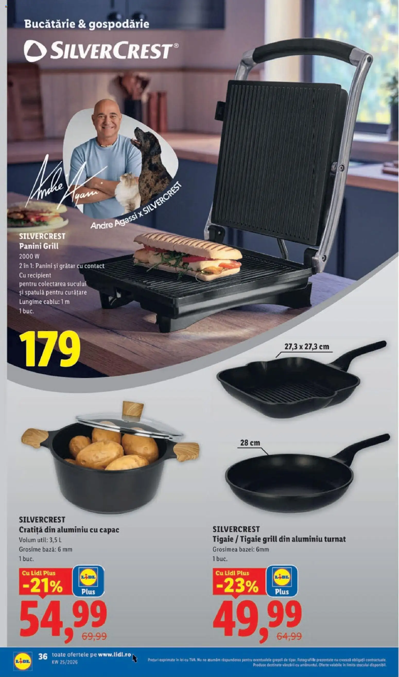 Catalog LIDL 15 - 20 Iunie 2026 | Pagina 36 | Produse: Tigaie, Grill, Grătar, Bucătărie