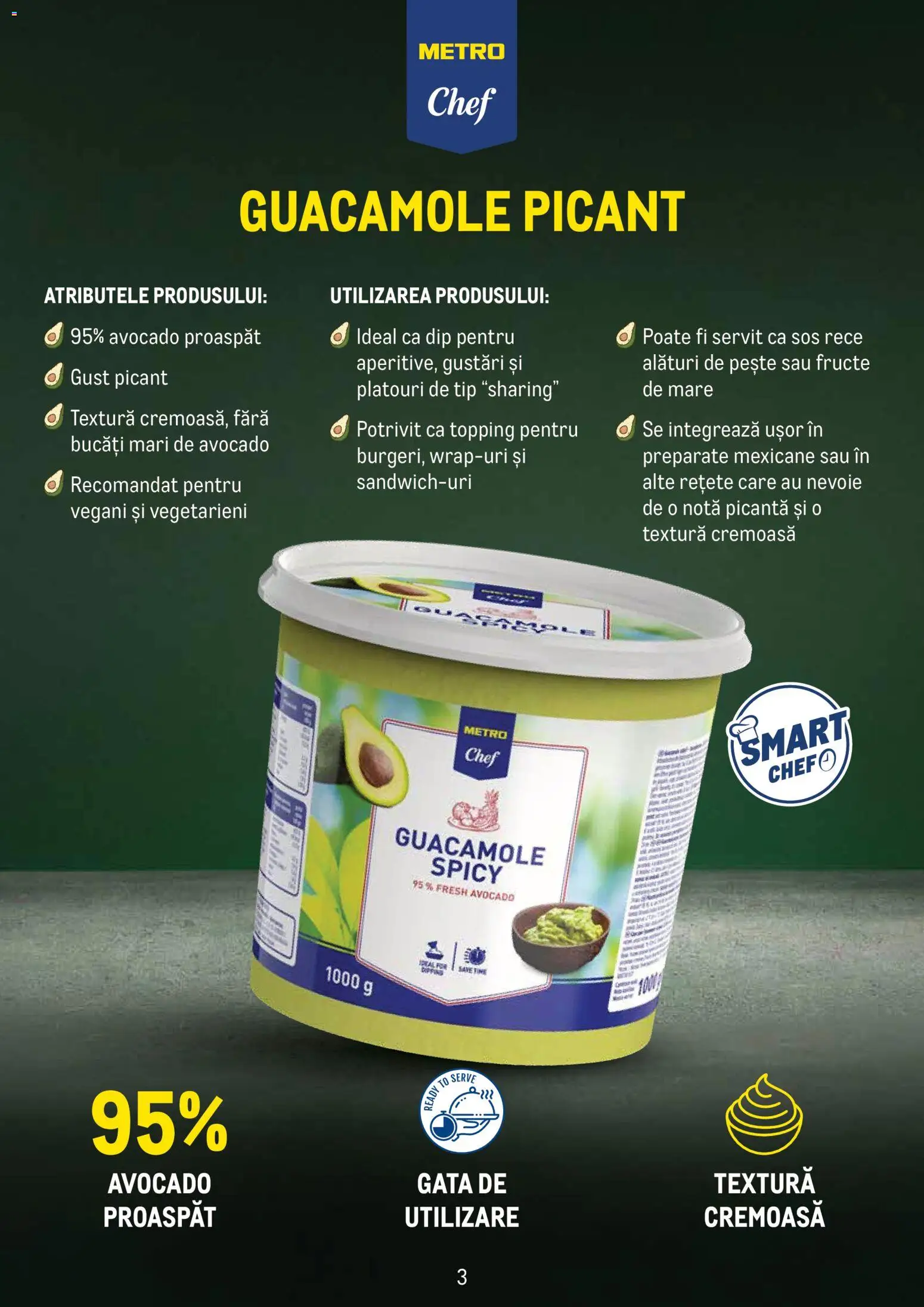 Catalog METRO 1 - 29 Iunie 2026 | Pagina 3 | Produse: Pește, Avocado, Fructe, Sos