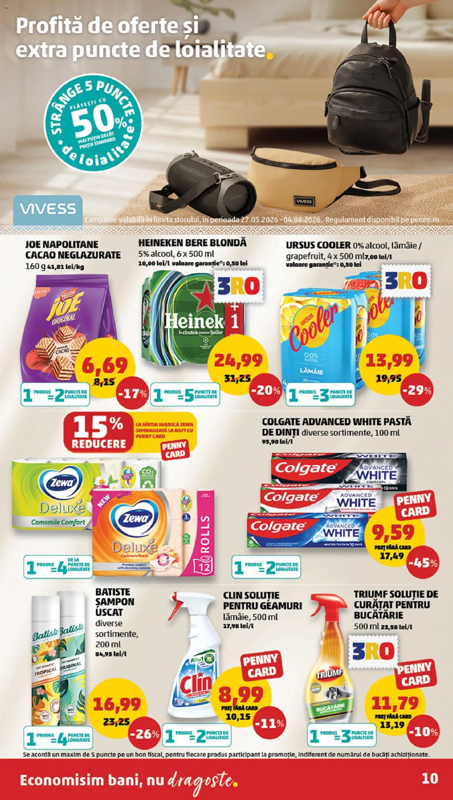 Catalog PENNY Market 10 - 15 Iunie 2026 | Pagina 10 | Produse: Raft, Șampon, Pastă de dinți, Lămâie