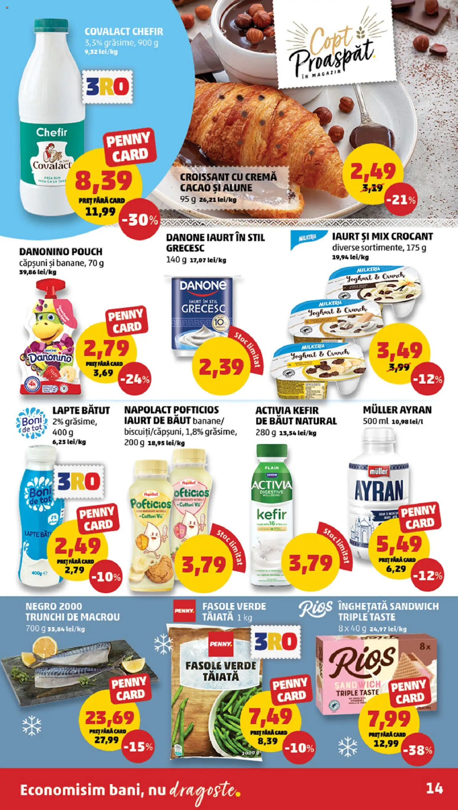 Catalog PENNY Market 10 - 15 Iunie 2026 | Pagina 14 | Produse: Lapte, Căpșuni, Cacao, Înghețată