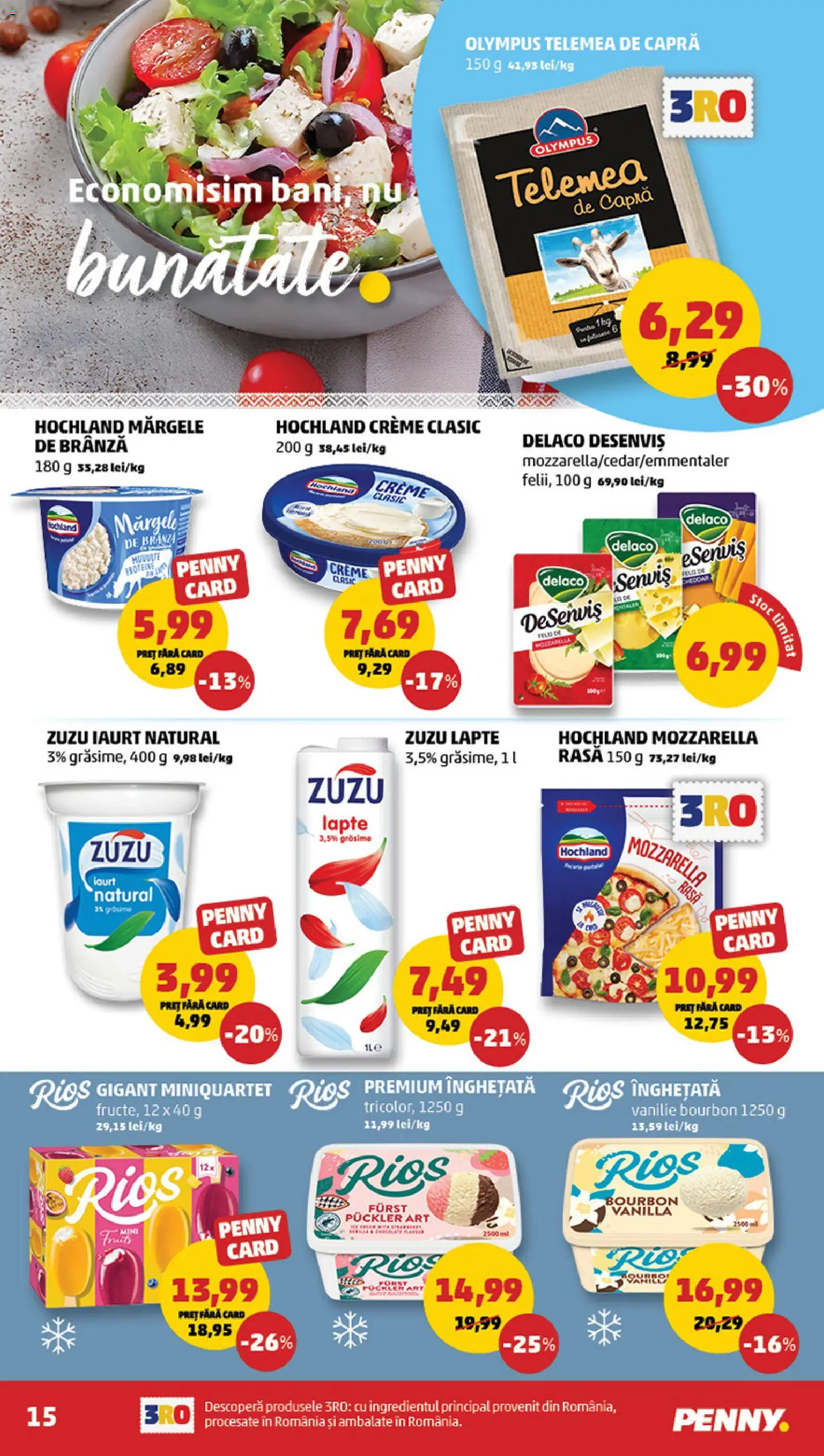 Catalog PENNY Market 10 - 15 Iunie 2026 | Pagina 15 | Produse: Light Kedi Konservesi, Brânză, Iaurt, Bourbon